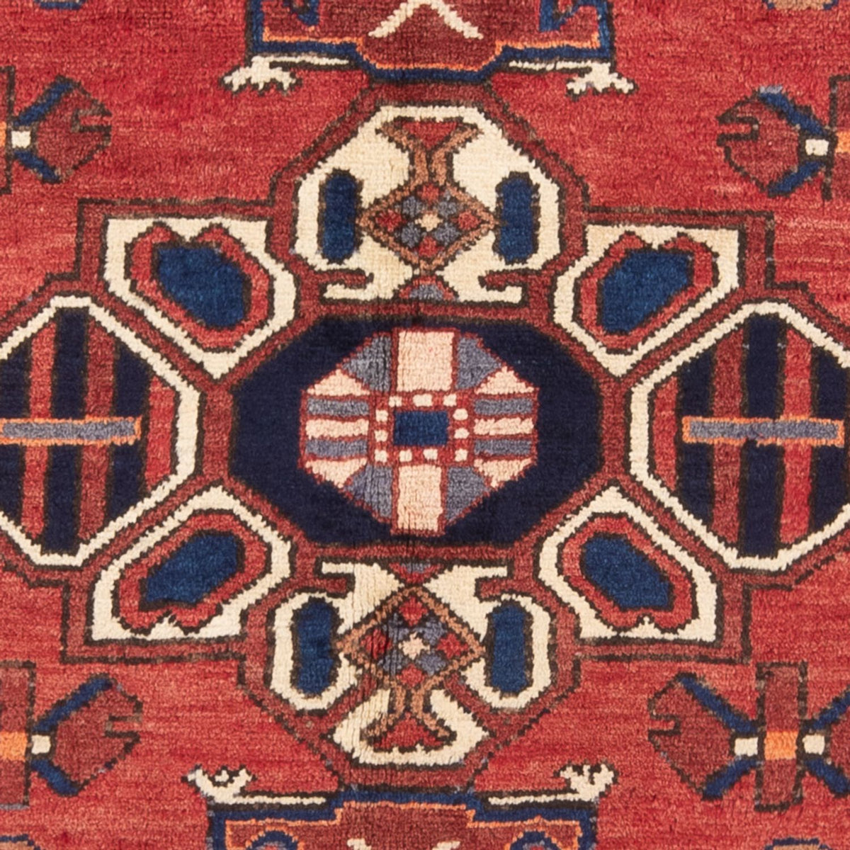 Perser Rug - Nomadic - 195 x 153 cm - red