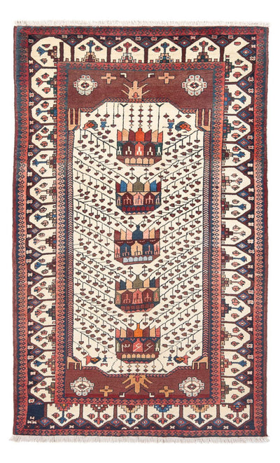 Joshaghan Rug 124x206cm - Persian Rugs