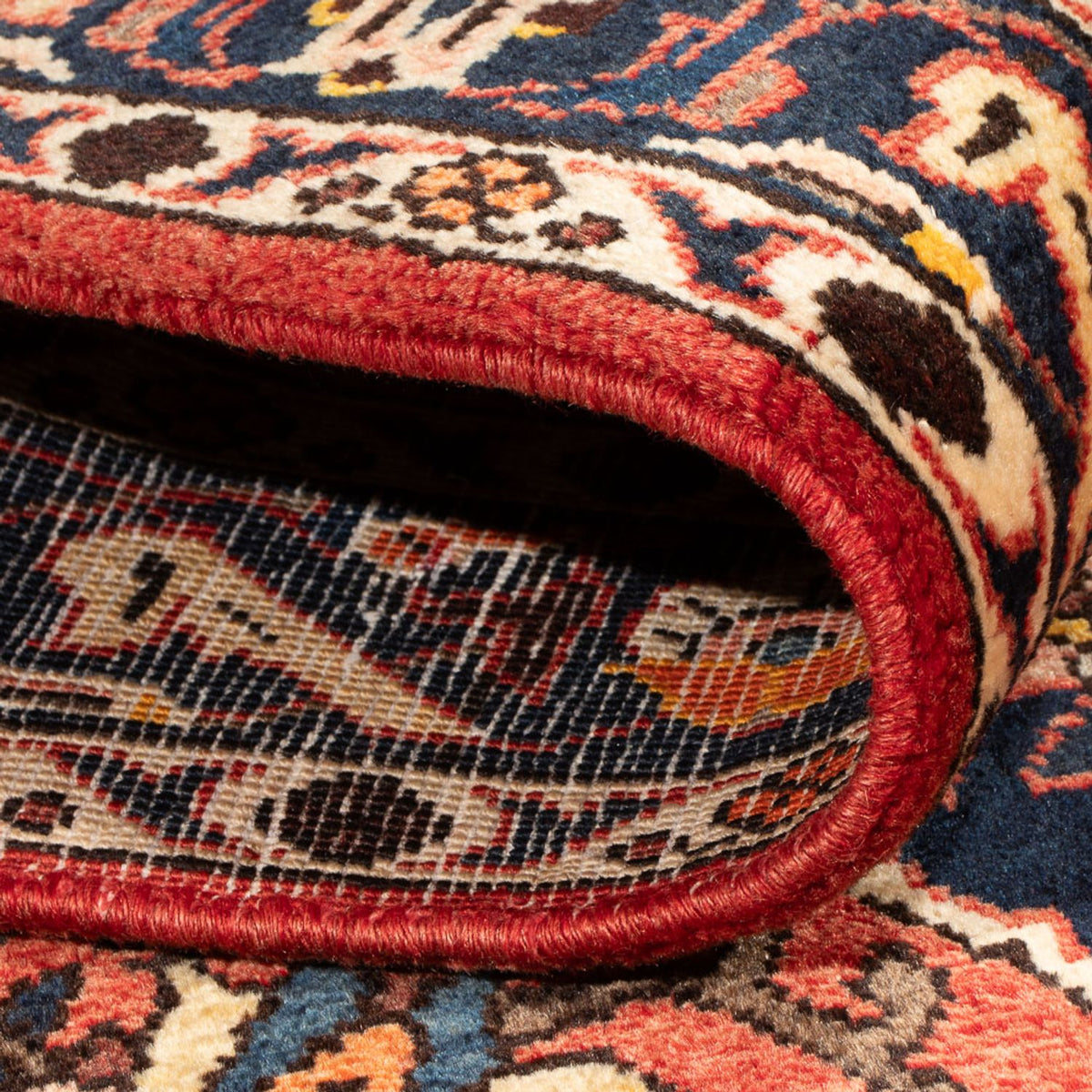 Perser Rug - Nomadic - 208 x 135 cm - red