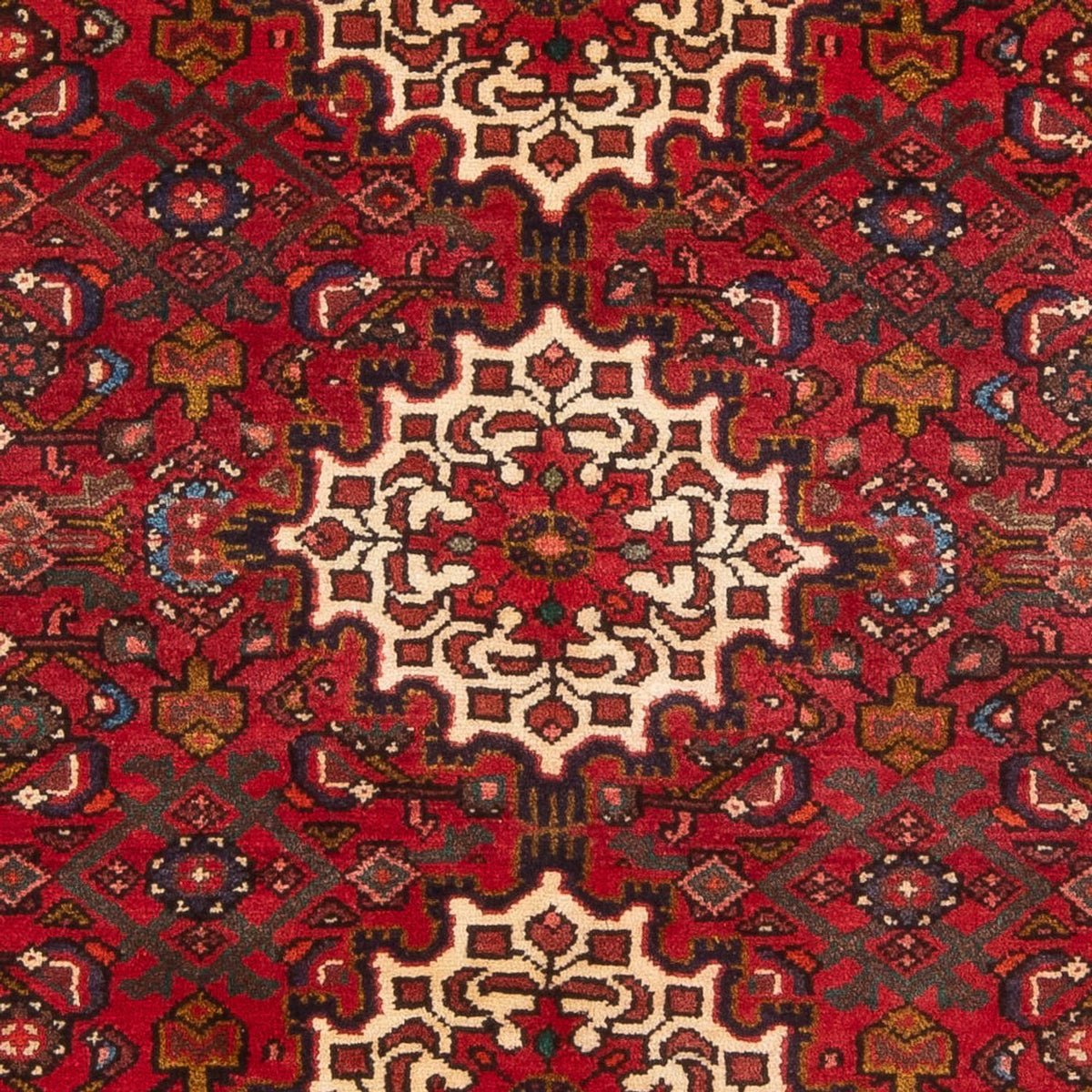 Perser Rug - Nomadic - 214 x 150 cm - red