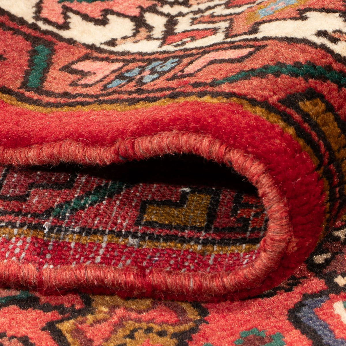 Perser Rug - Nomadic - 214 x 150 cm - red