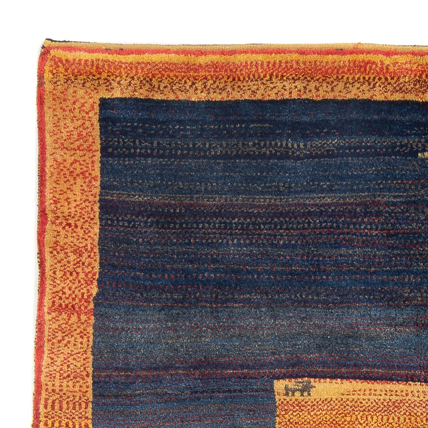 Persian Gabbeh Rug 196x157cm - Perserteppich Wollteppich