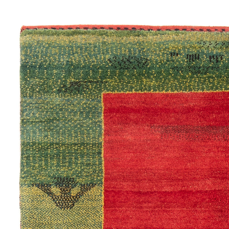Persian Gabbeh Rug 198x152cm - Perserteppich Wollteppich