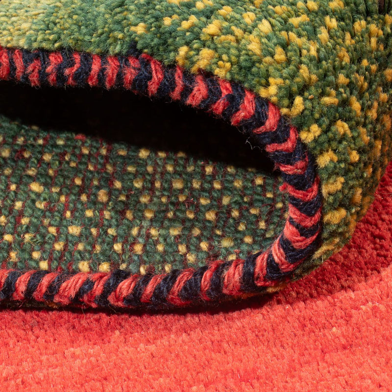 Persian Gabbeh Rug 198x152cm - Perserteppich Wollteppich