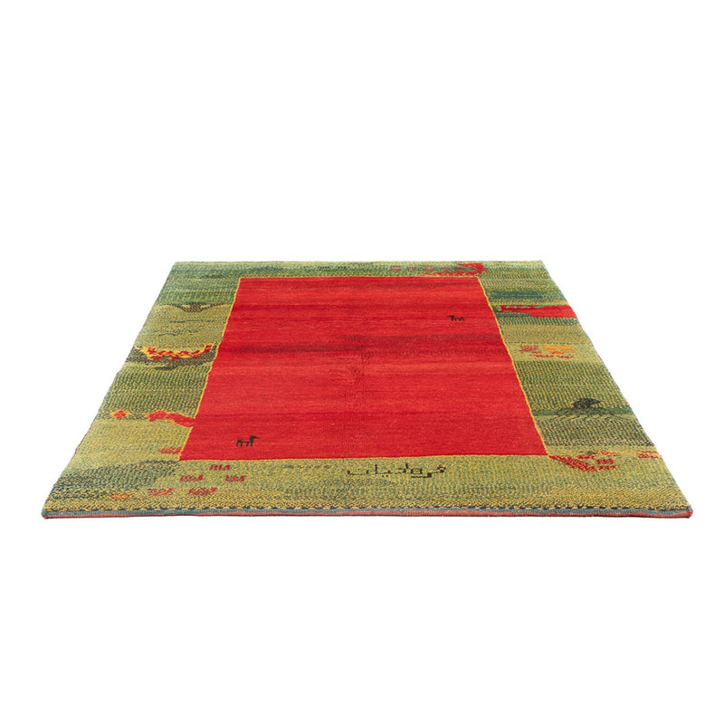 Persian Gabbeh Rug 198x152cm - Perserteppich Wollteppich