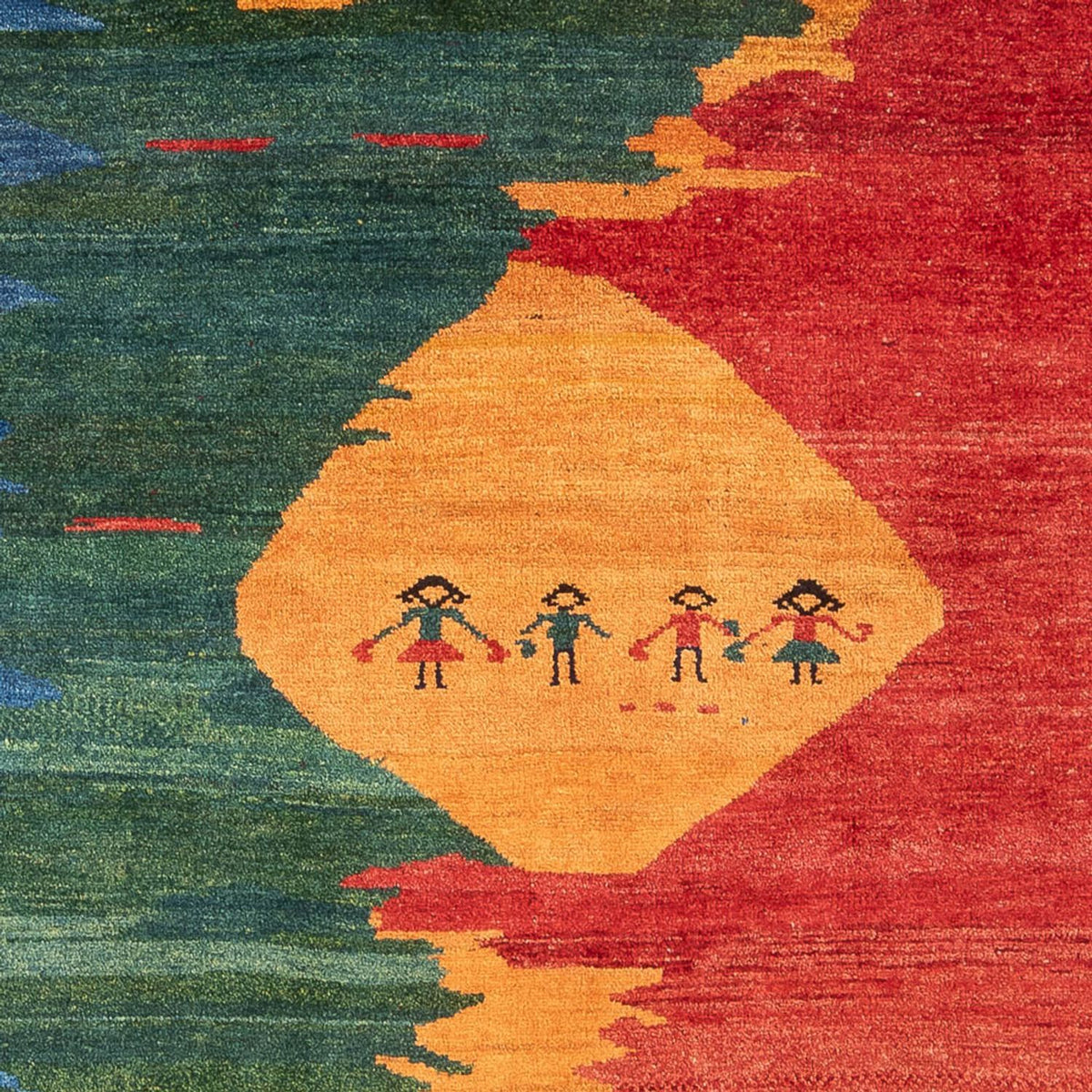 Gabbeh Rug - Perser - 240 x 198 cm - multicolored