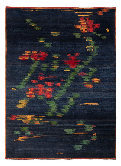 Persian Gabbeh Rug 220x288cm - Perserteppich Wollteppich