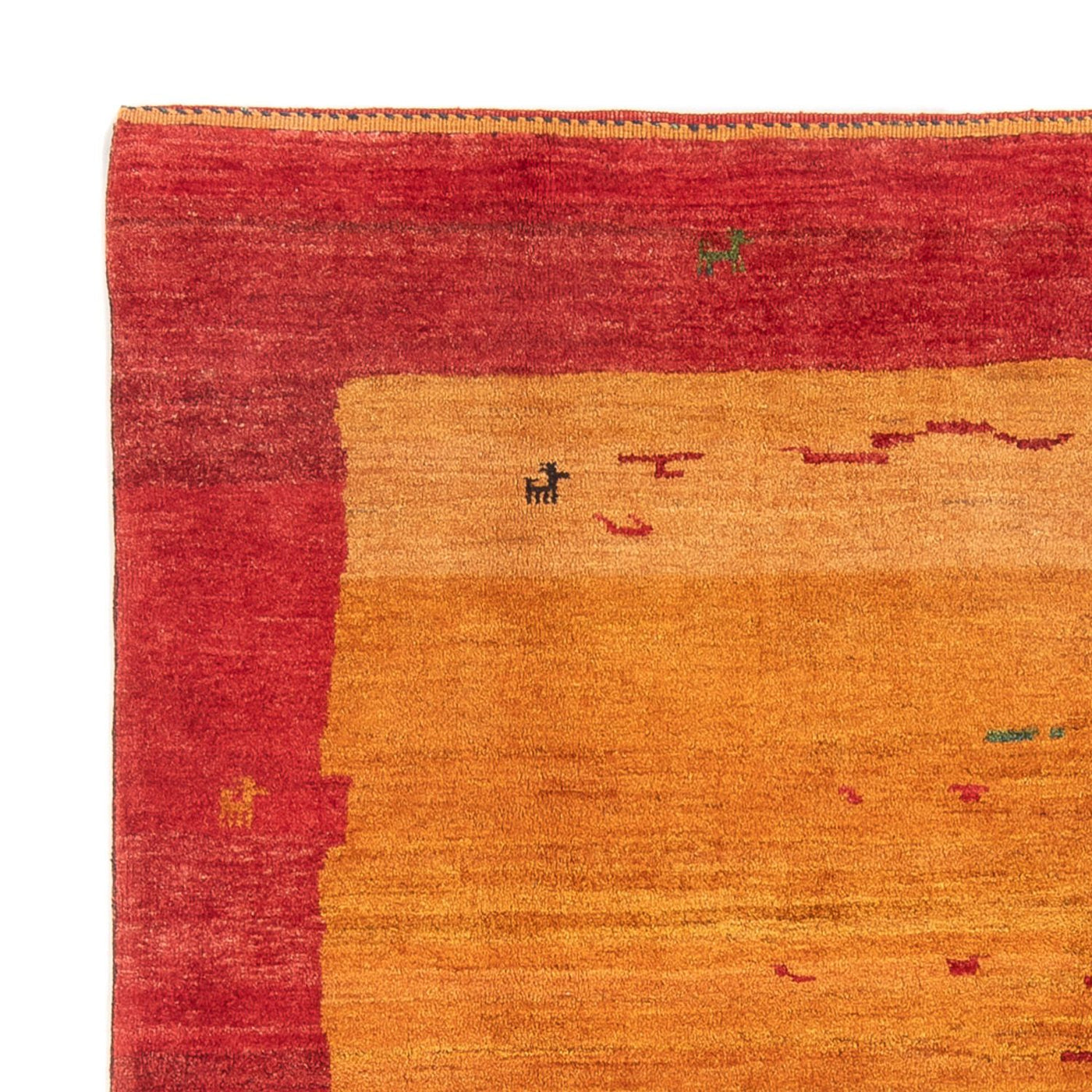 Persian Gabbeh Rug 232x200cm - Perserteppich Wollteppich