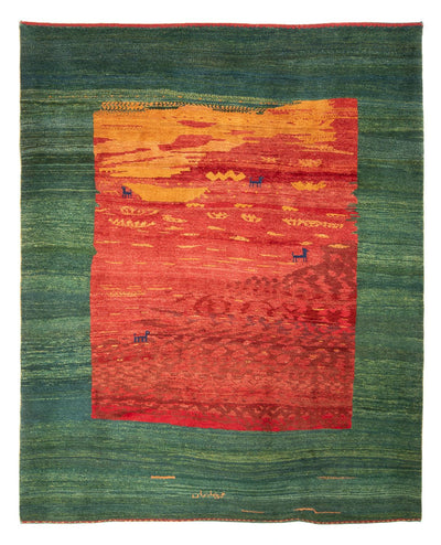 Persian Gabbeh Rug 215x260cm - Perserteppich Wollteppich