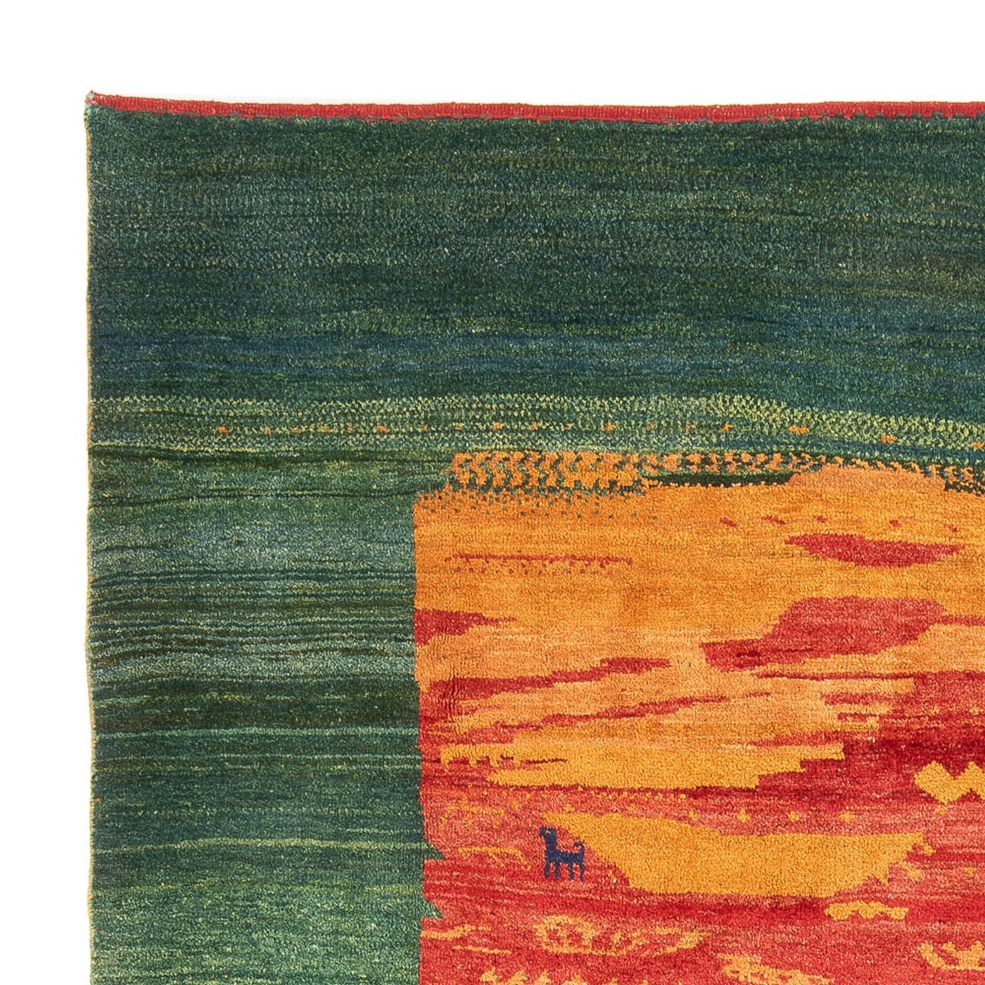 Gabbeh Persian Rug 260x215cm - Perserteppich Wollteppich