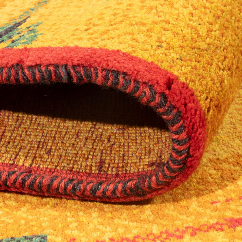 Persian Gabbeh Rug 140x185cm - Perserteppich Wollteppich