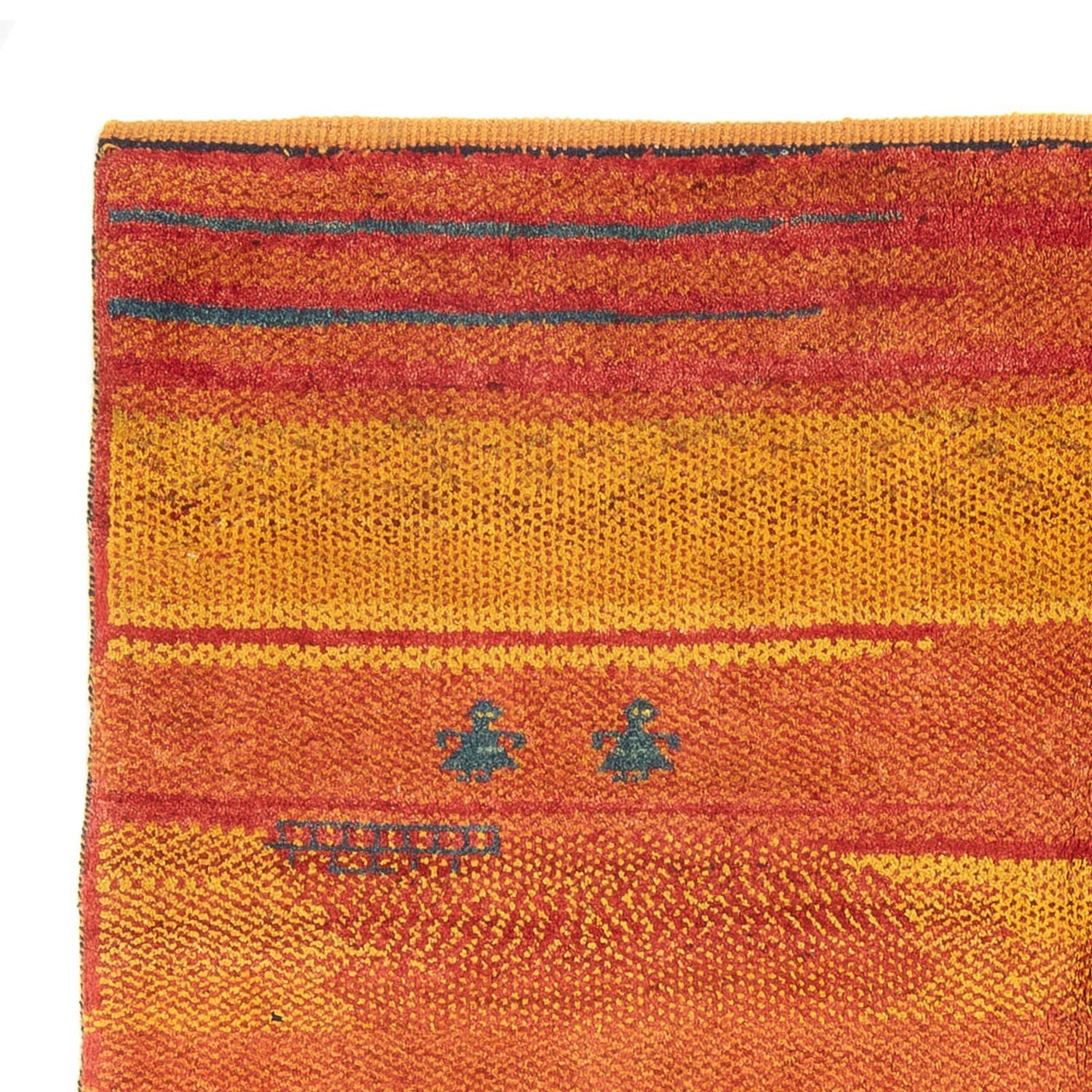 Persian Gabbeh Rug 192x157cm - Perserteppich Wollteppich