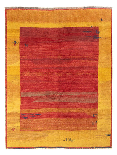 Persian Gabbeh Rug 155x200cm - Perserteppich Wollteppich
