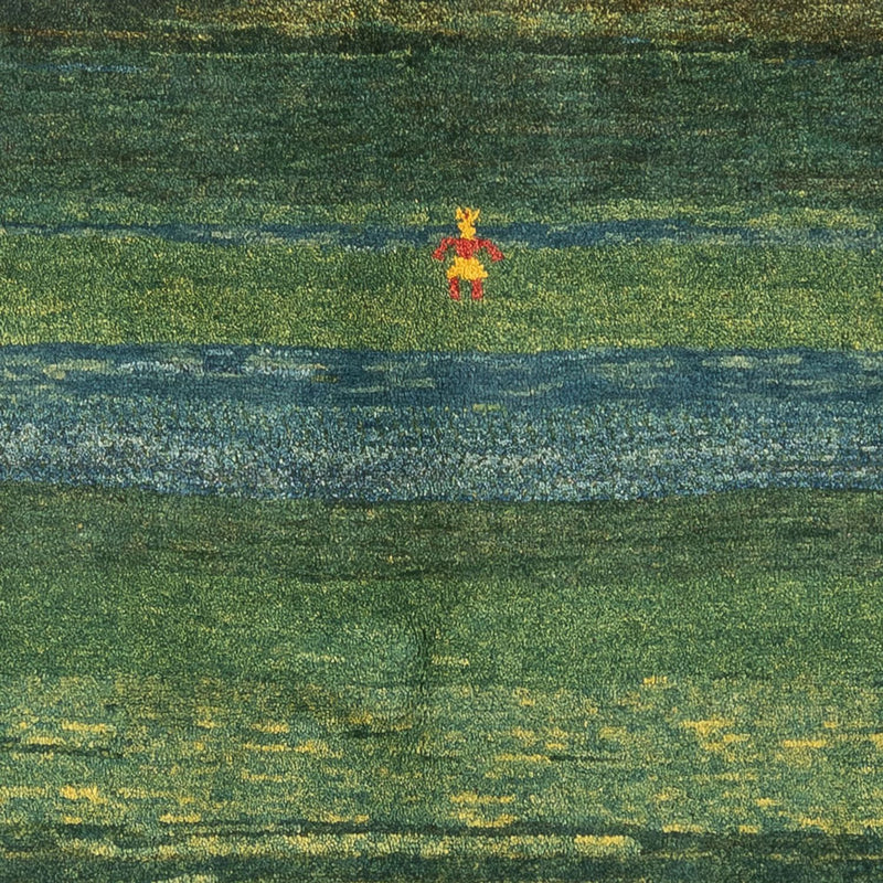 Gabbeh Rug - Perser - 183 x 146 cm - mint green