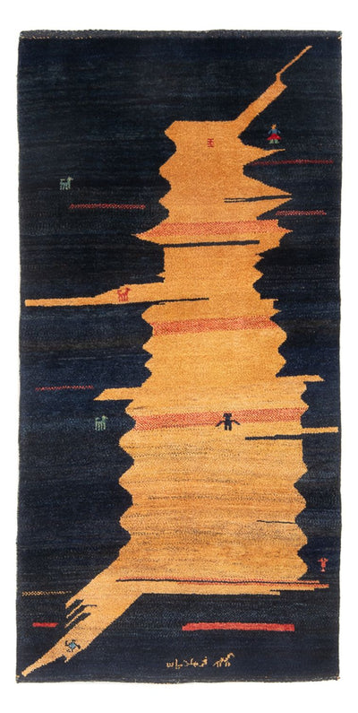 Persian Gabbeh Rug 104x200cm - Perserteppich Wollteppich
