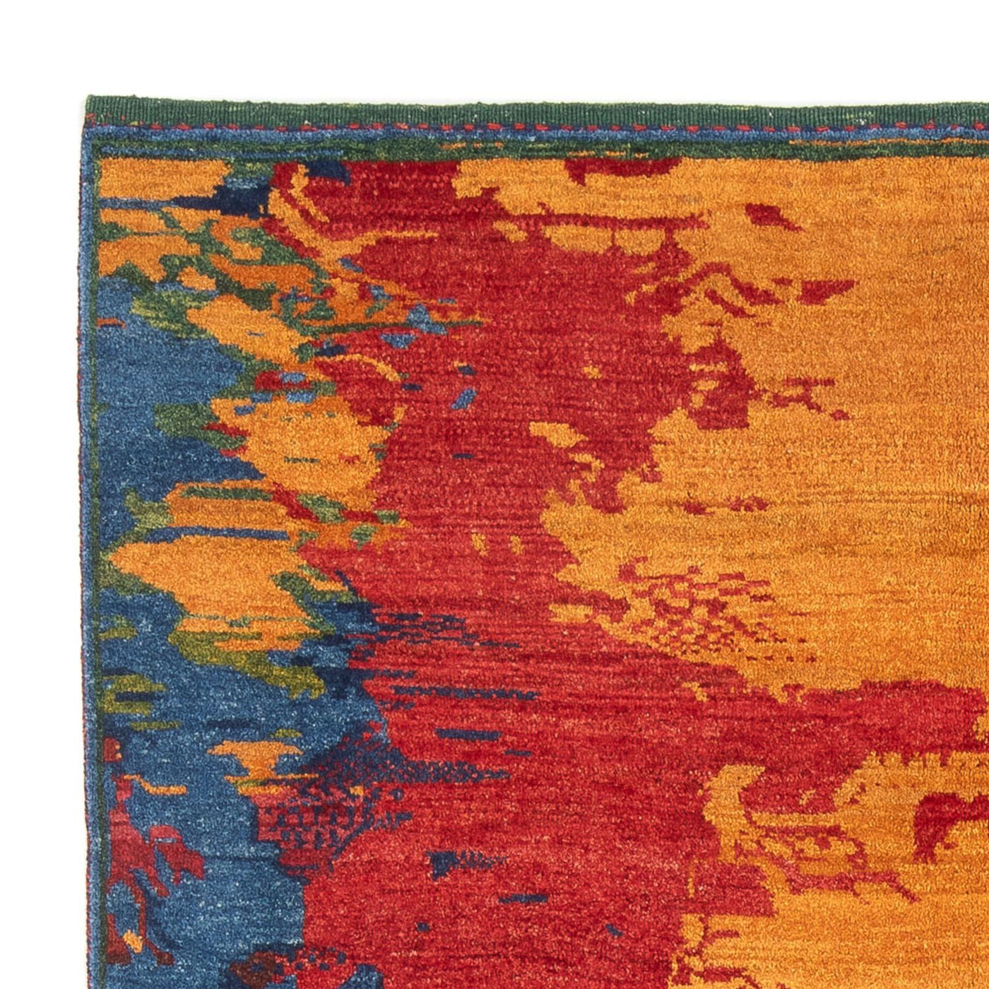 Gabbeh Persian Rug 218x170cm - Perserteppich Wollteppich