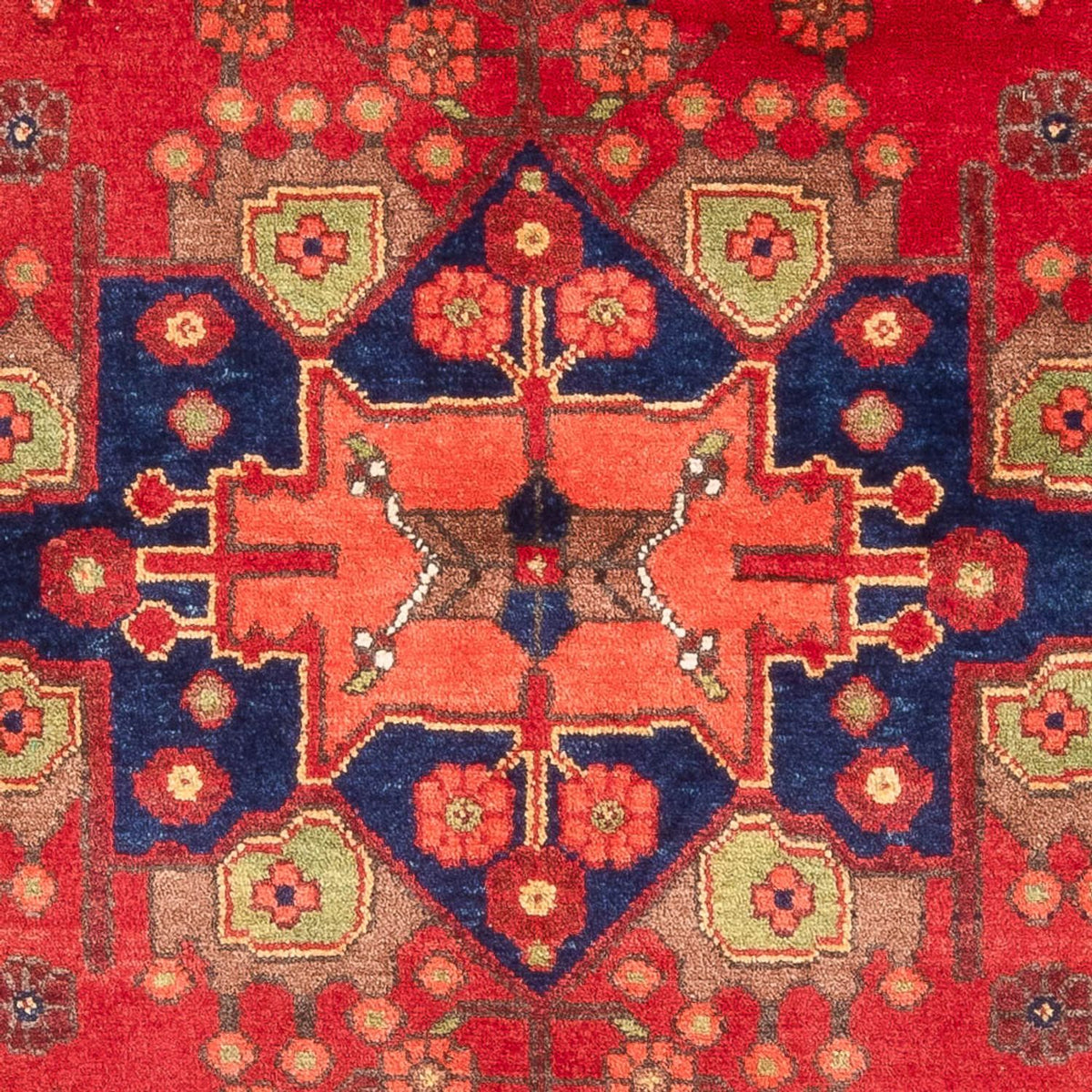 Perser Rug - Nomadic - 207 x 138 cm - red