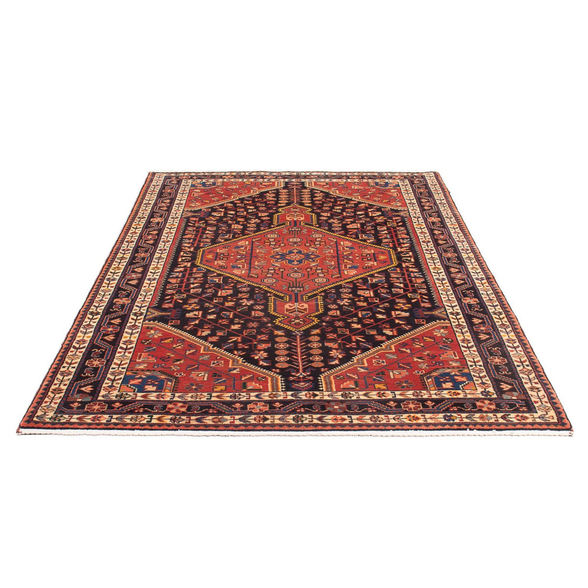 Perser Rug - Nomadic - 225 x 140 cm - red