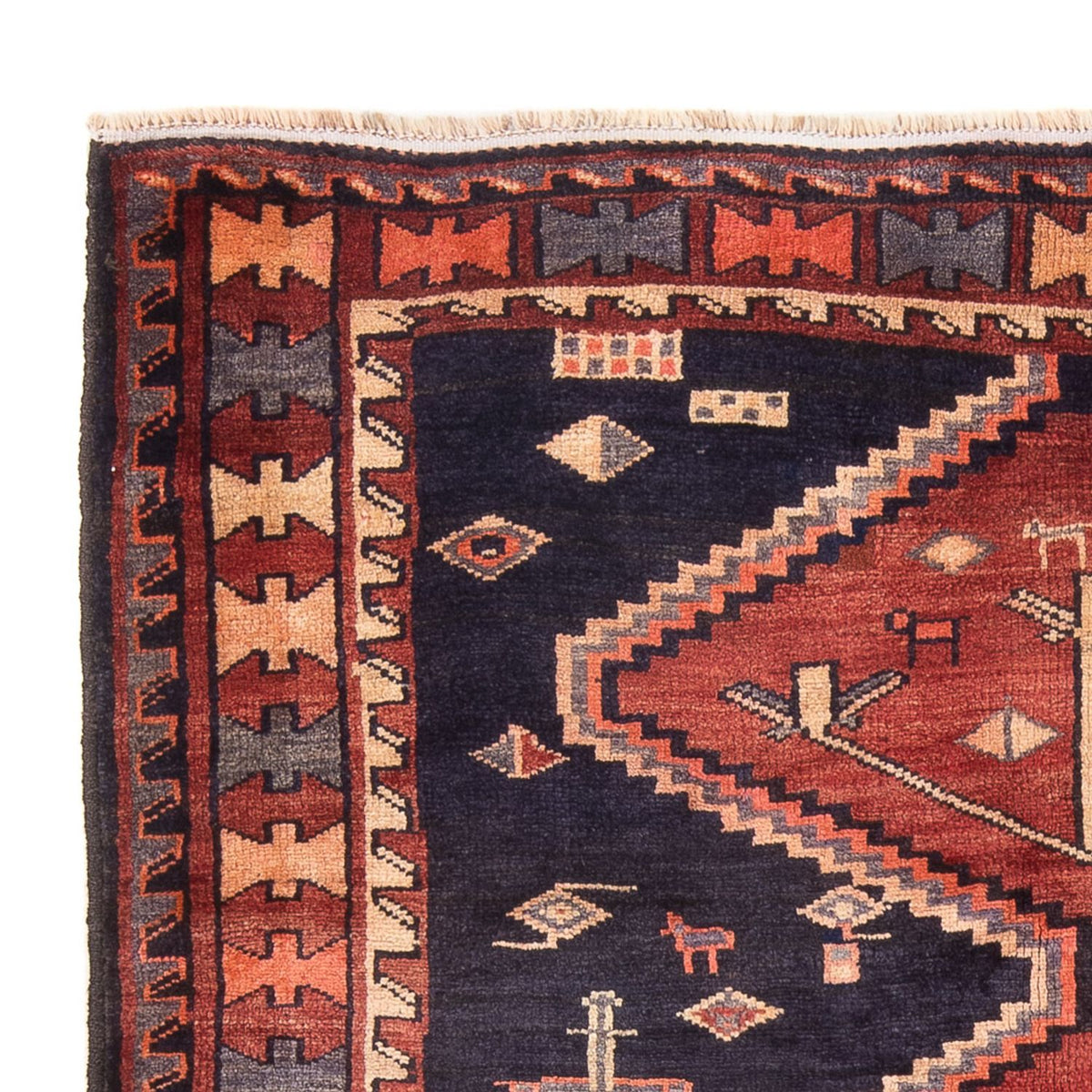 Hamadan Rug 149x188cm - Persian Rugs