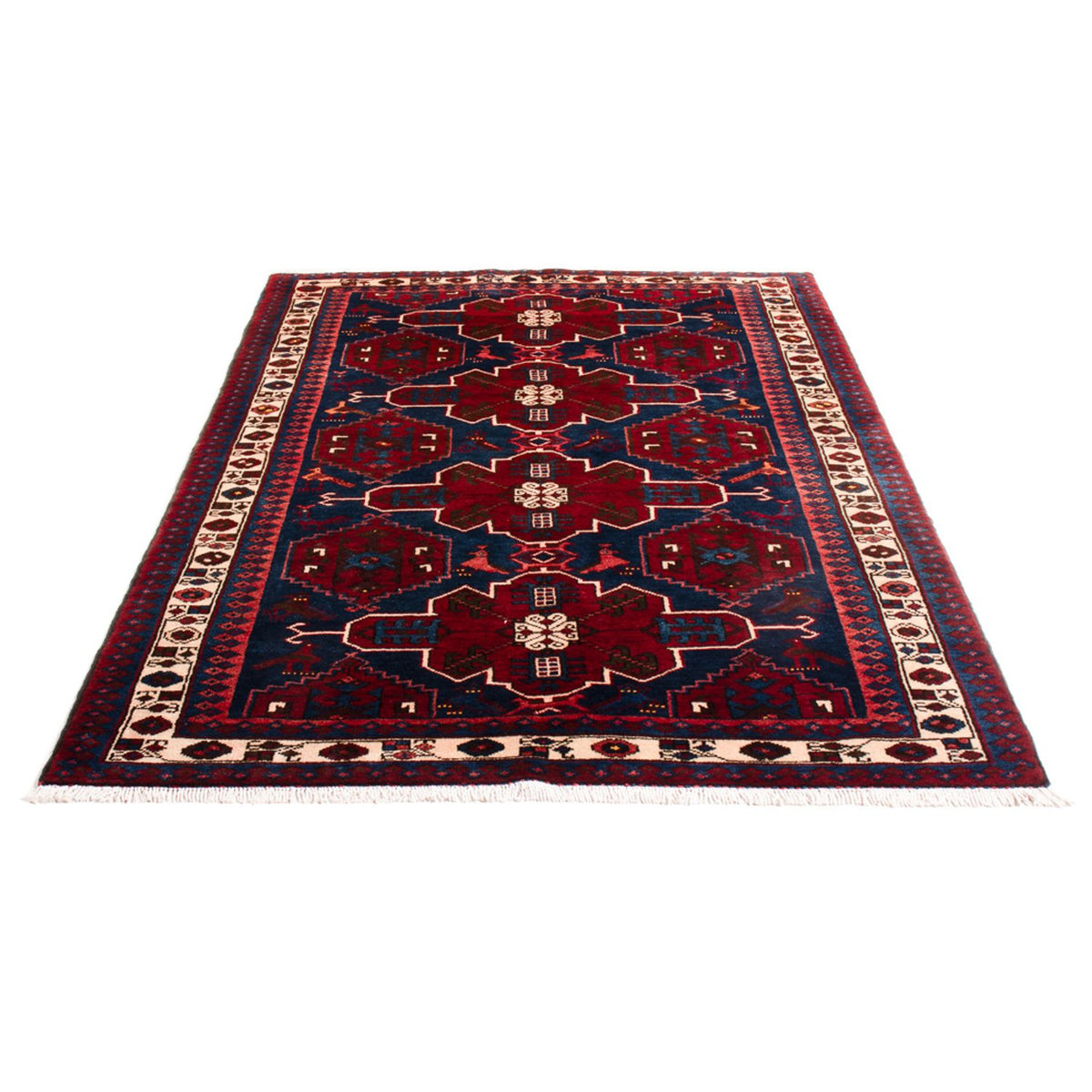 Perser Rug - Nomadic - Royal - 212 x 127 cm - blue