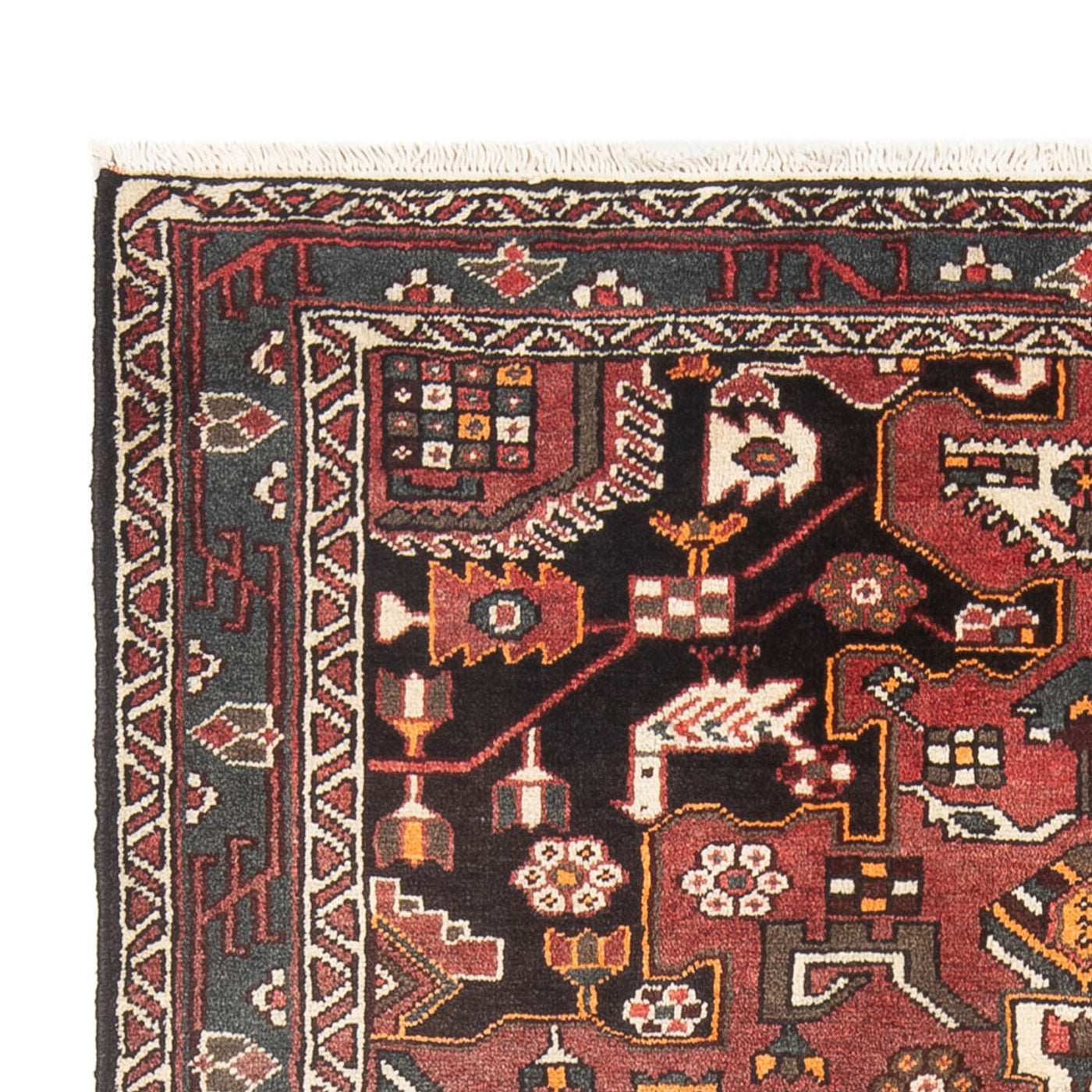 Hamadan Rug 209x134cm - Persian Rugs