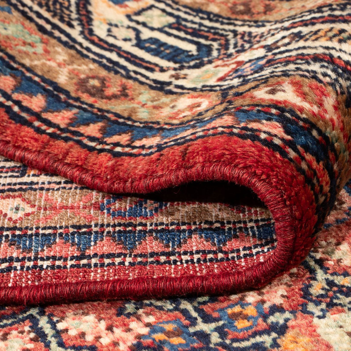 Perser Rug - Nomadic - Royal - 221 x 132 cm - red