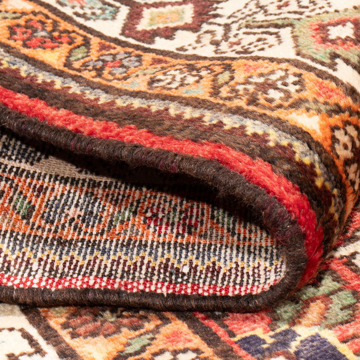 Perser Rug - Nomadic - Royal - 225 x 142 cm - red