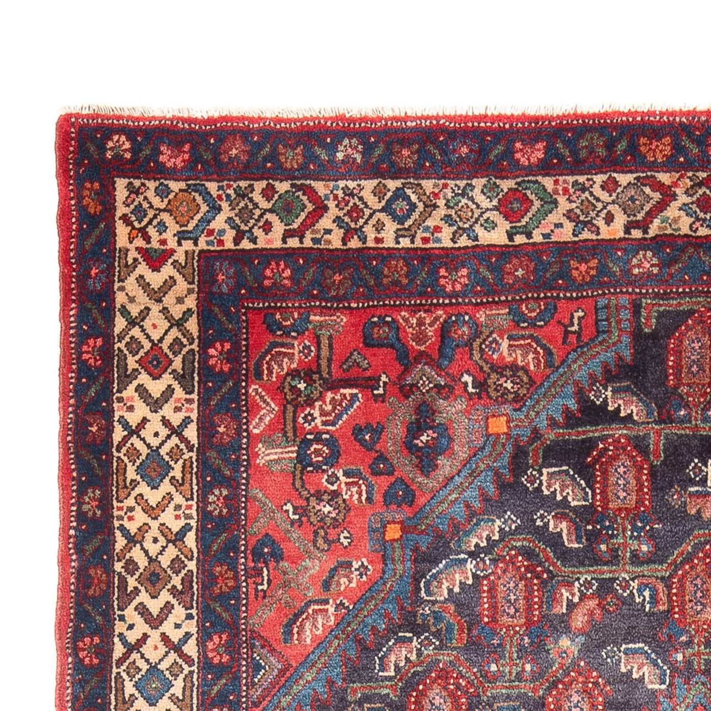 Hamadan Rug 244x137cm - Persian Rugs