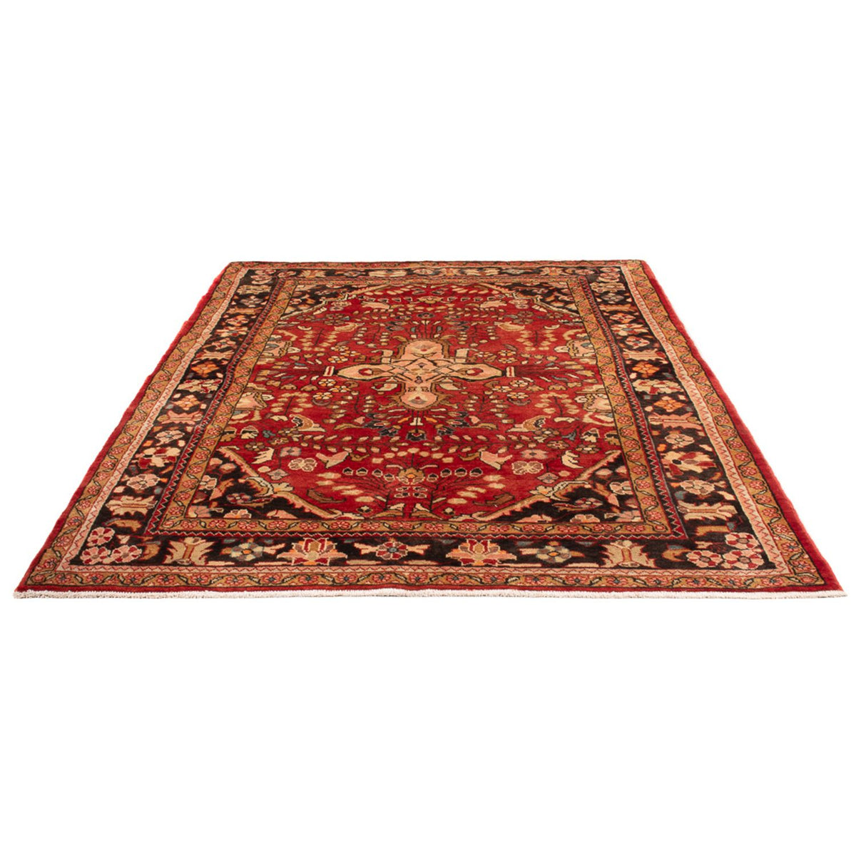 Perser Rug - Nomadic - Royal - 226 x 165 cm - red