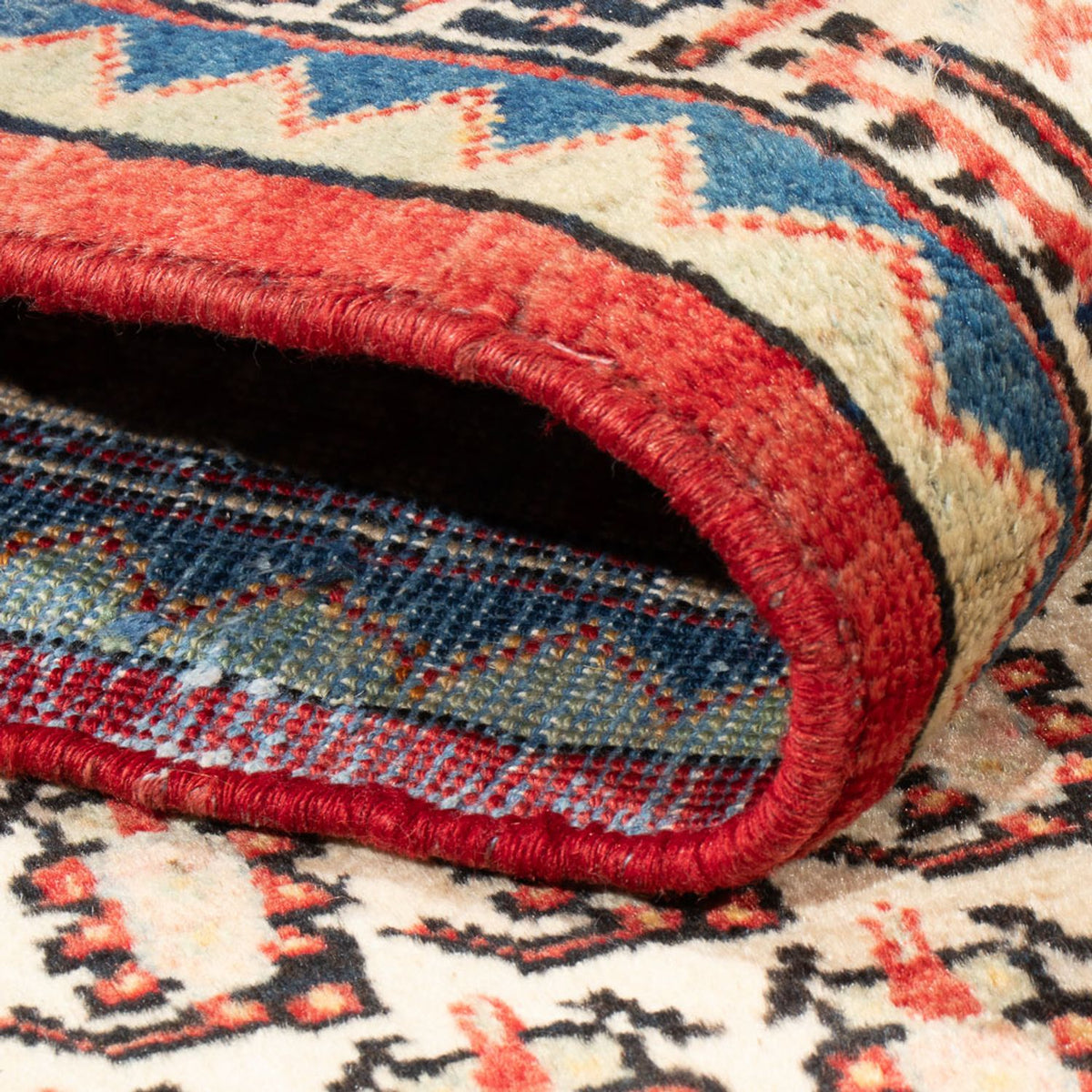 Perser Rug - Nomadic - Royal - 216 x 125 cm - red