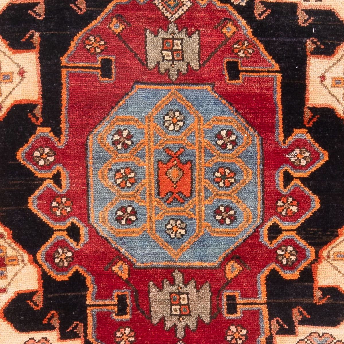 Perser Rug - Nomadic - 203 x 125 cm - dark blue