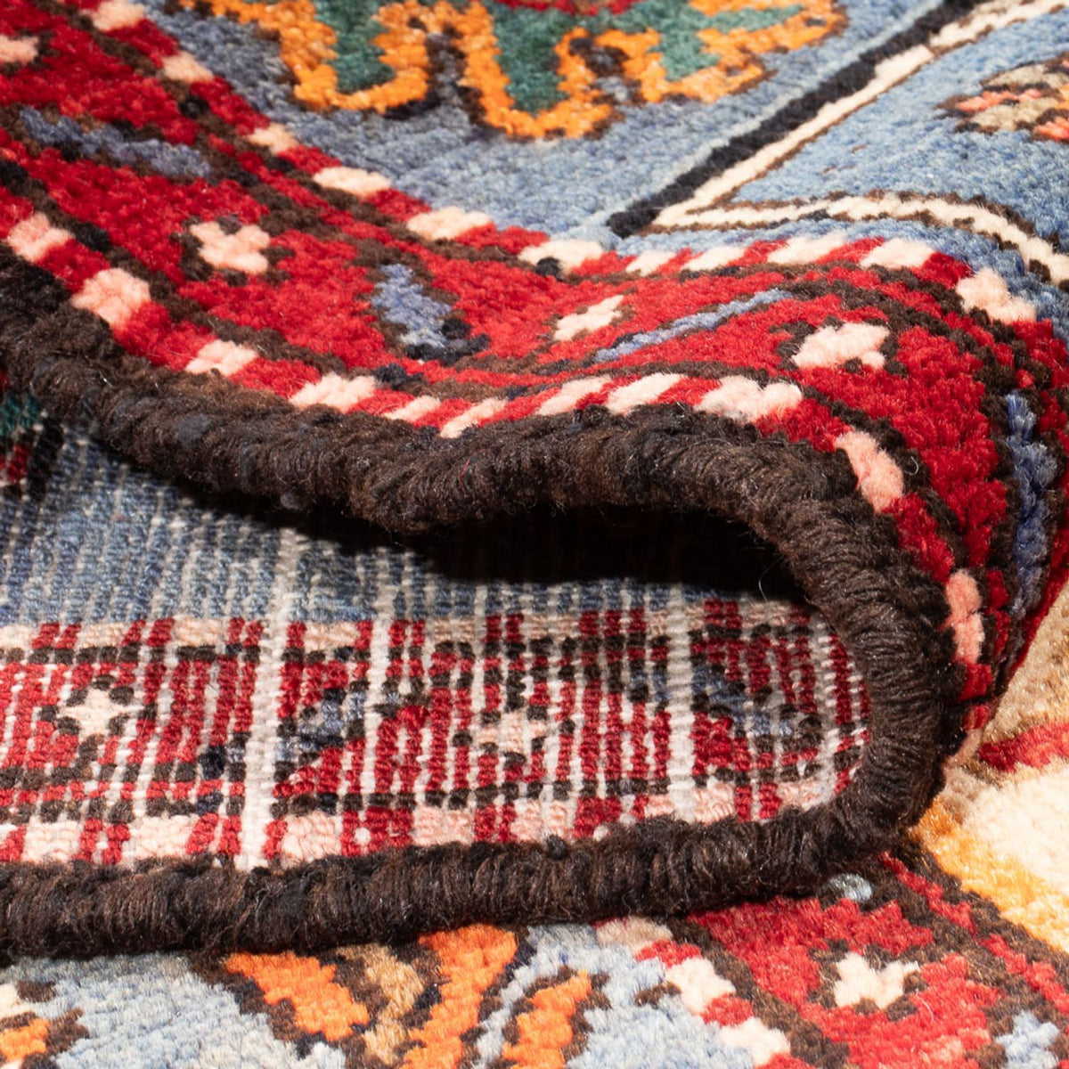 Perser Rug - Nomadic - 203 x 125 cm - dark blue