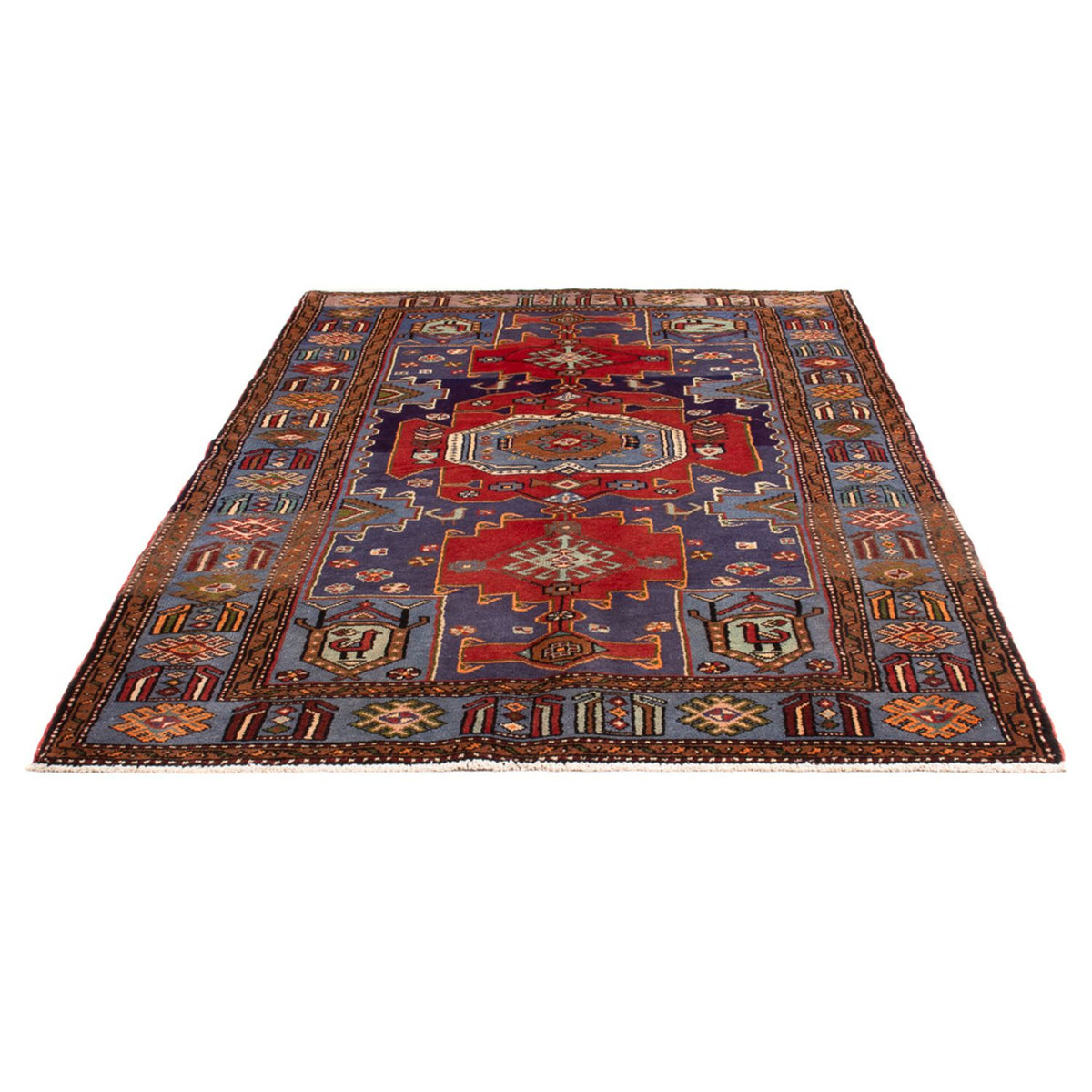 Perser Rug - Nomadic - 223 x 143 cm - blue