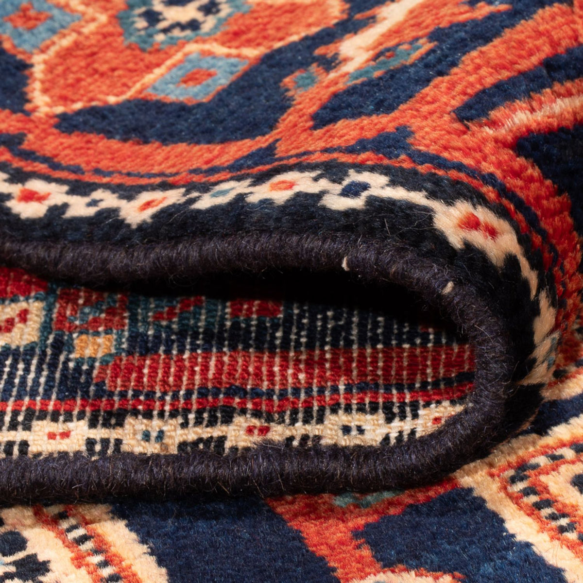 Perser Rug - Nomadic - 218 x 138 cm - dark blue