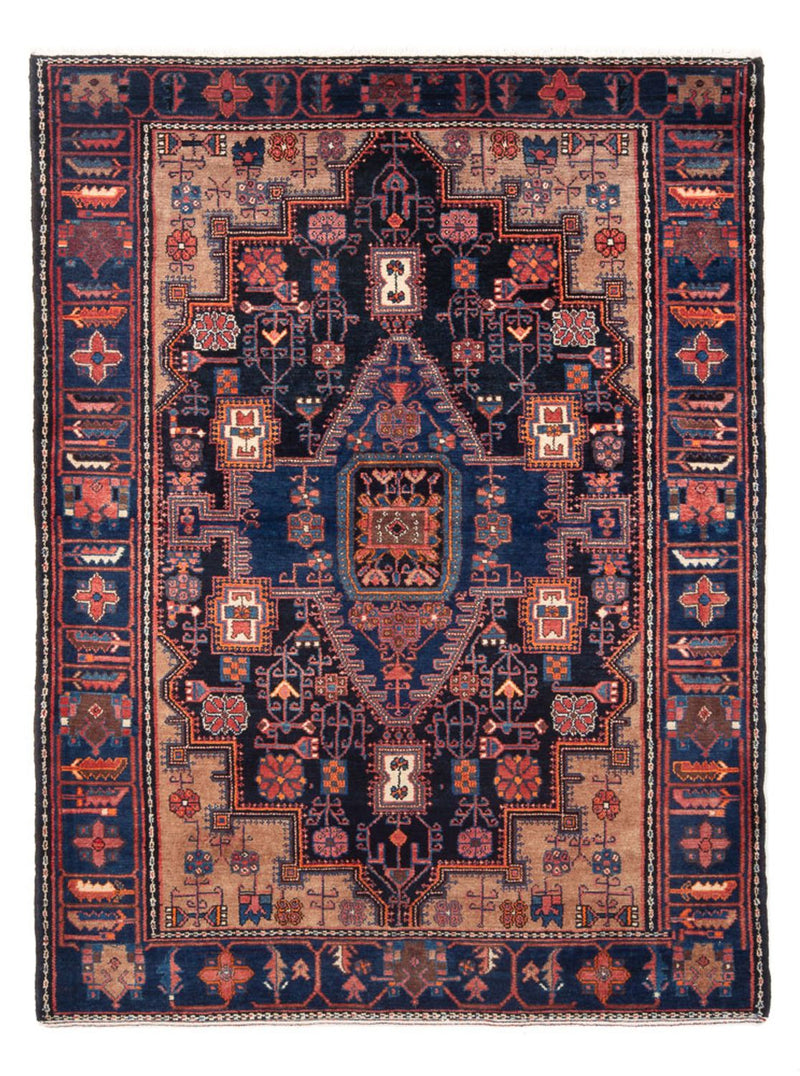 Perser Rug - Nomadic - 212 x 146 cm - dark blue