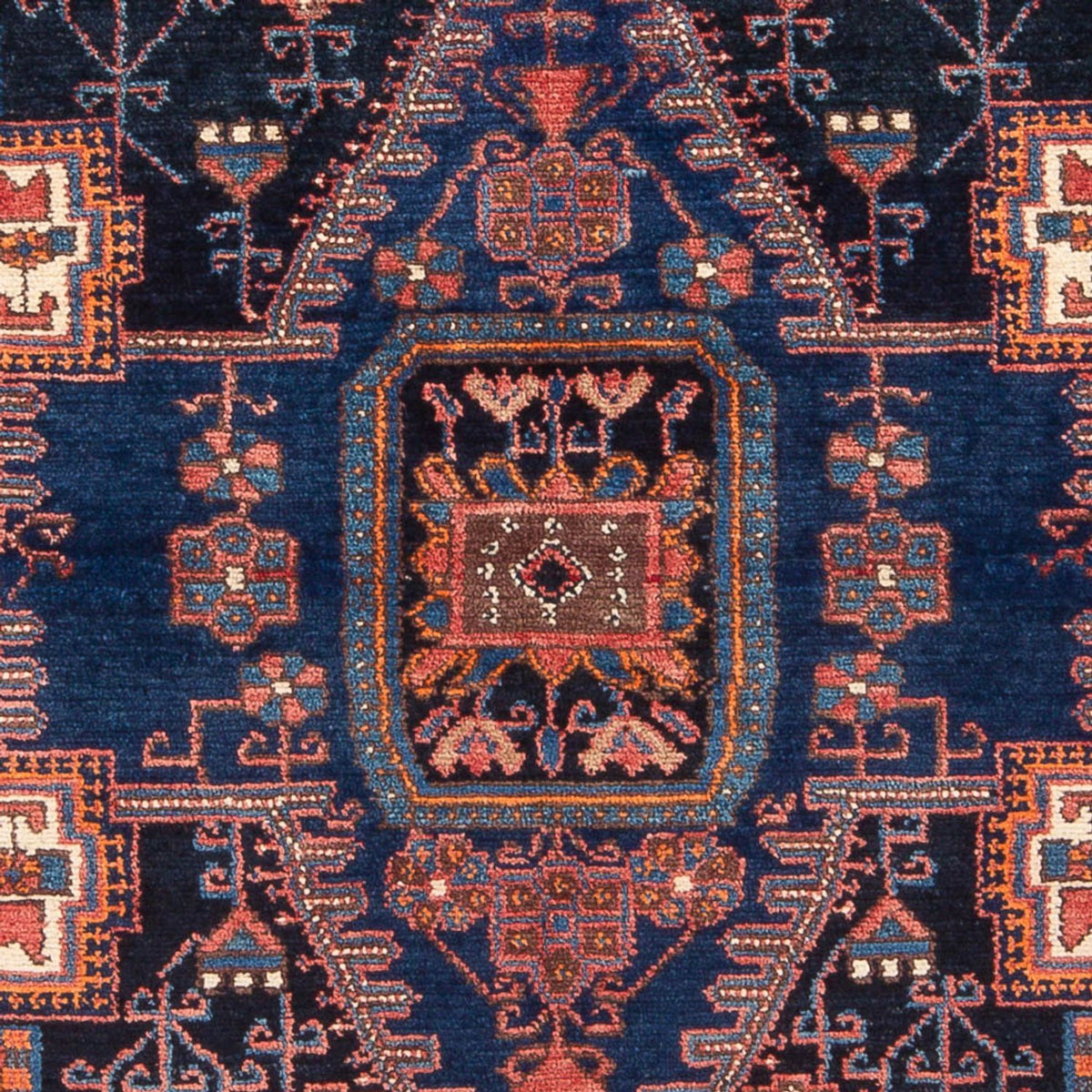 Perser Rug - Nomadic - 212 x 146 cm - dark blue