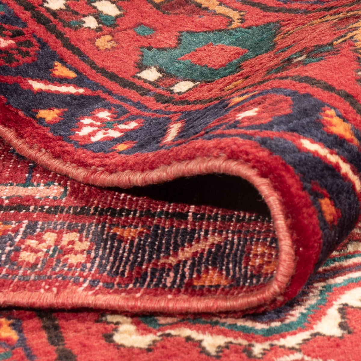 Perser Rug - Nomadic - 237 x 152 cm - light red