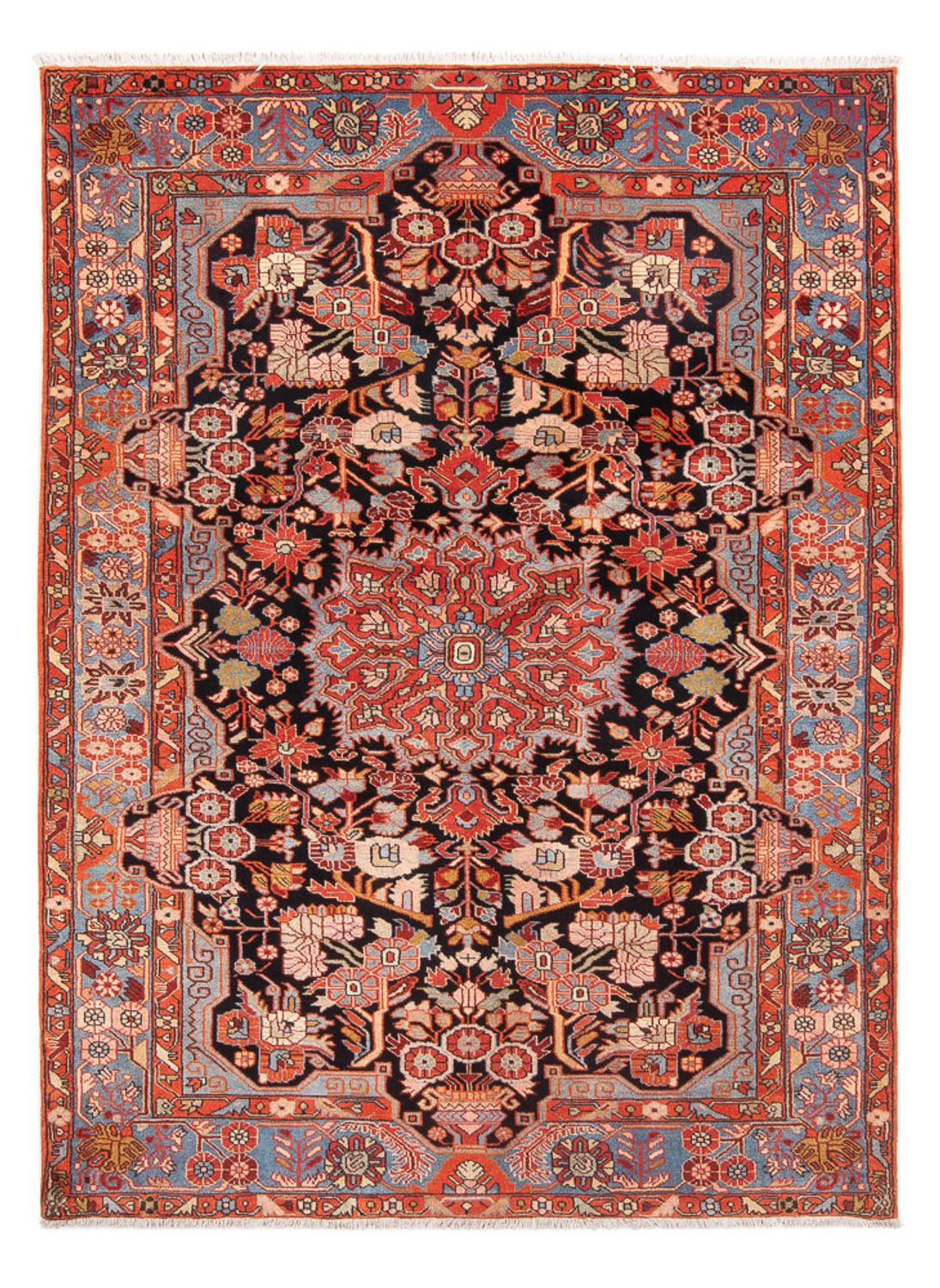 Perser Rug - Nomadic - 220 x 160 cm - light red
