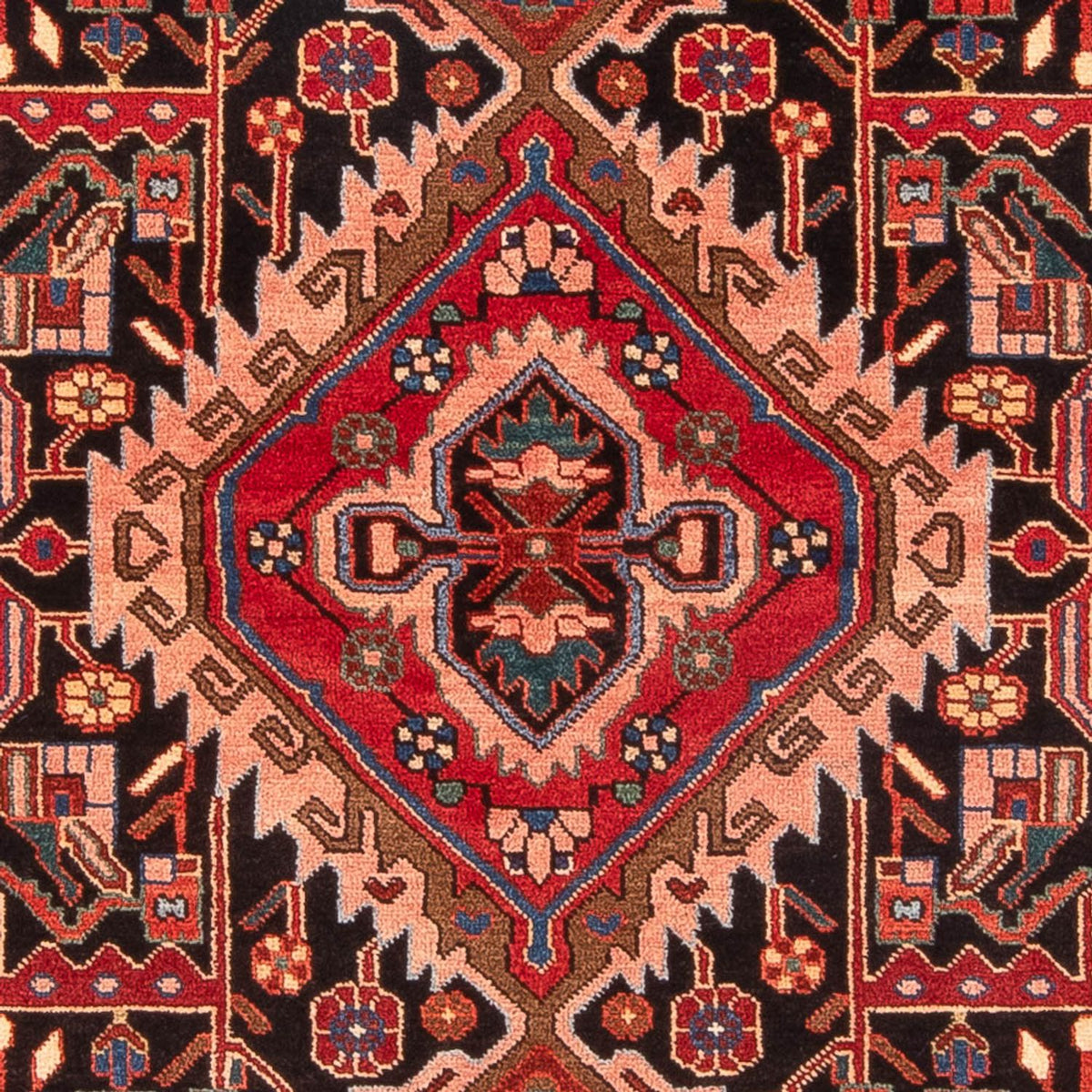 Perser Rug - Nomadic - 235 x 146 cm - red