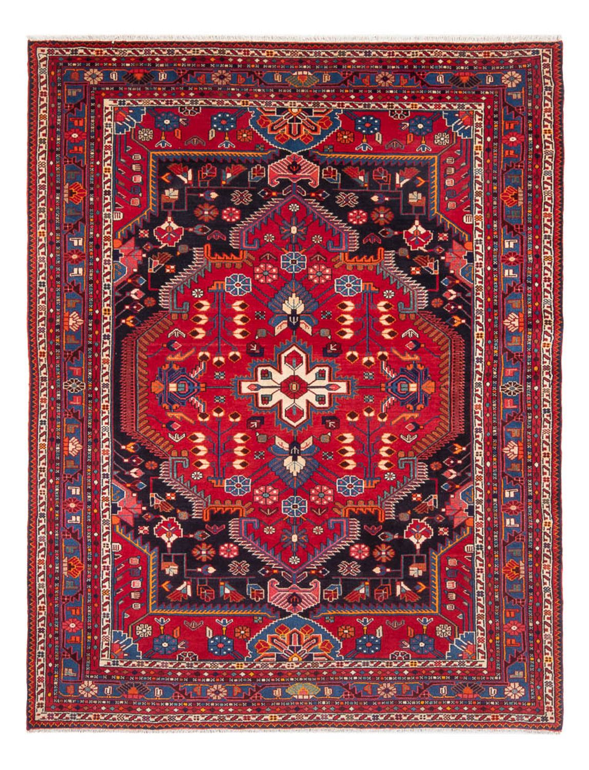Perser Rug - Nomadic - 240 x 160 cm - red