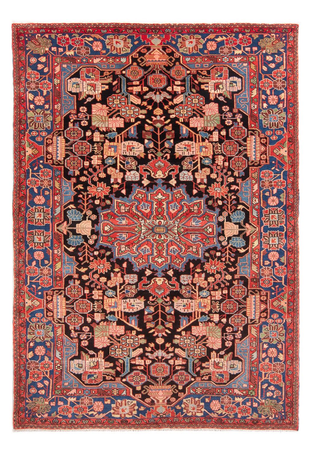 Perser Rug - Nomadic - 240 x 156 cm - light red