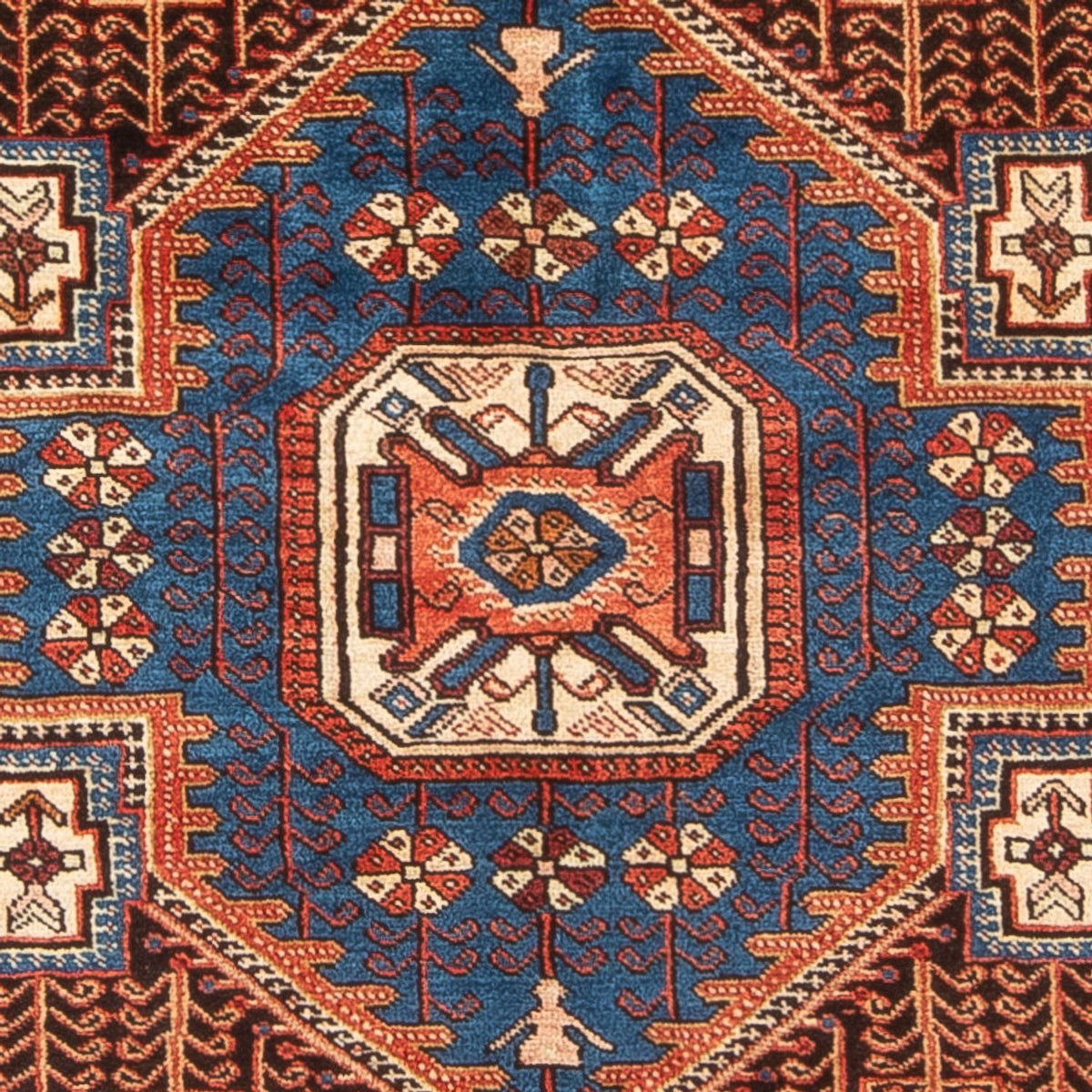 Perser Rug - Nomadic - 202 x 150 cm - blue