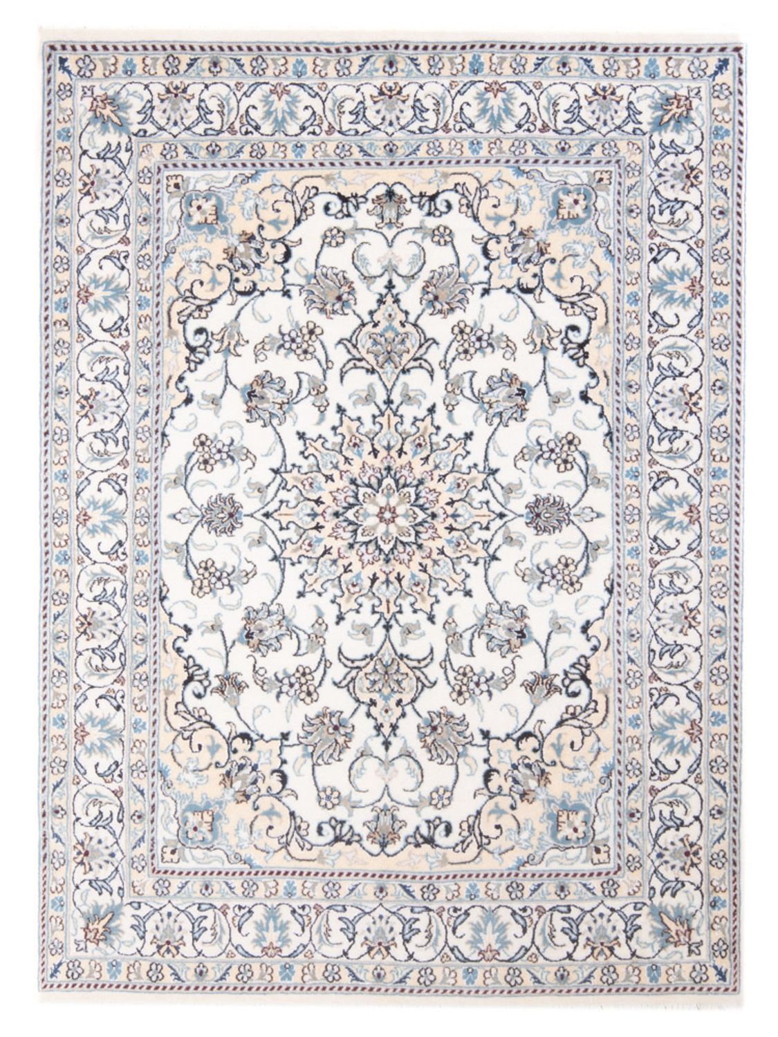 Perser Rug - Nain - Royal - 200 x 143 cm - cream