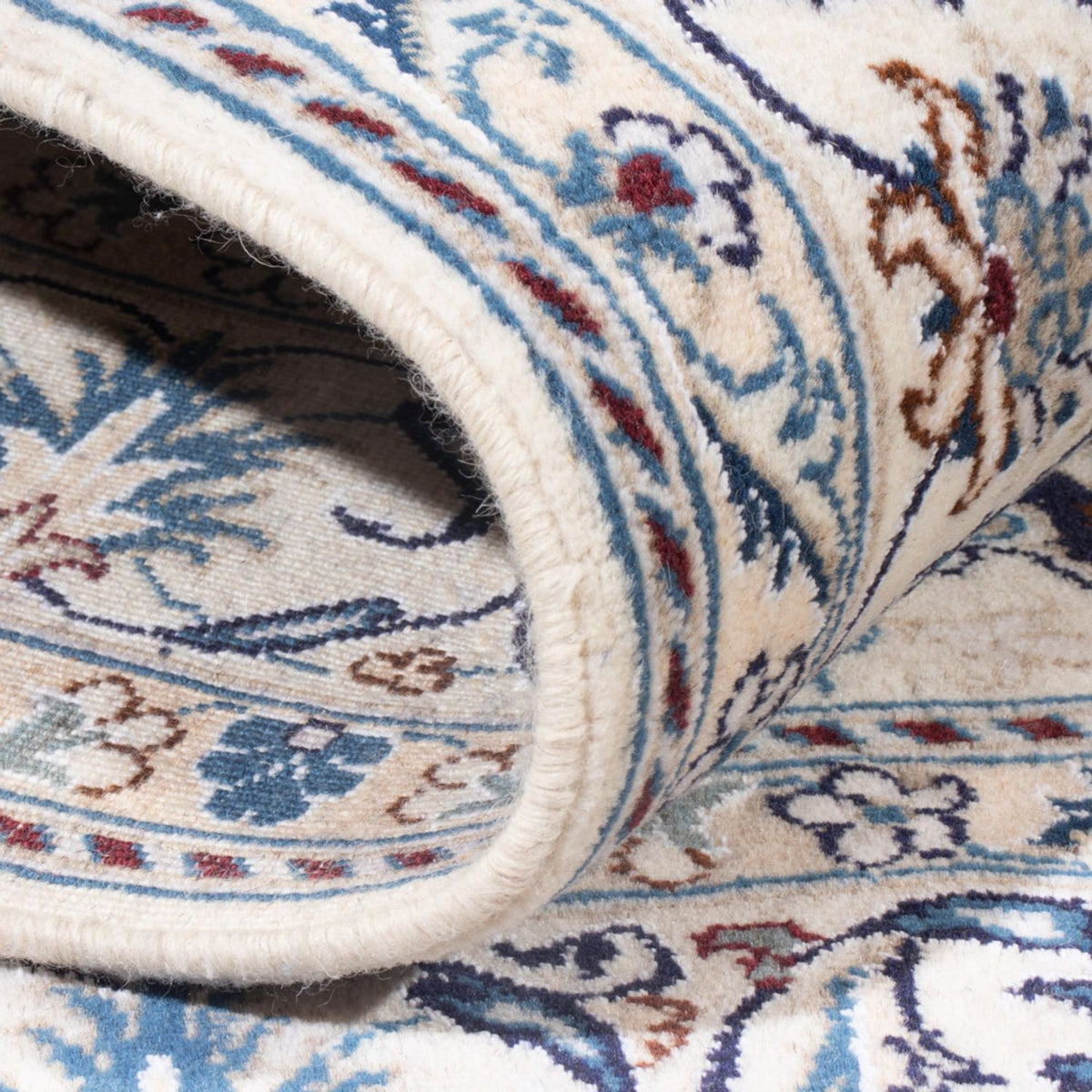 Perser Rug - Nain - Royal - 197 x 147 cm - dark blue