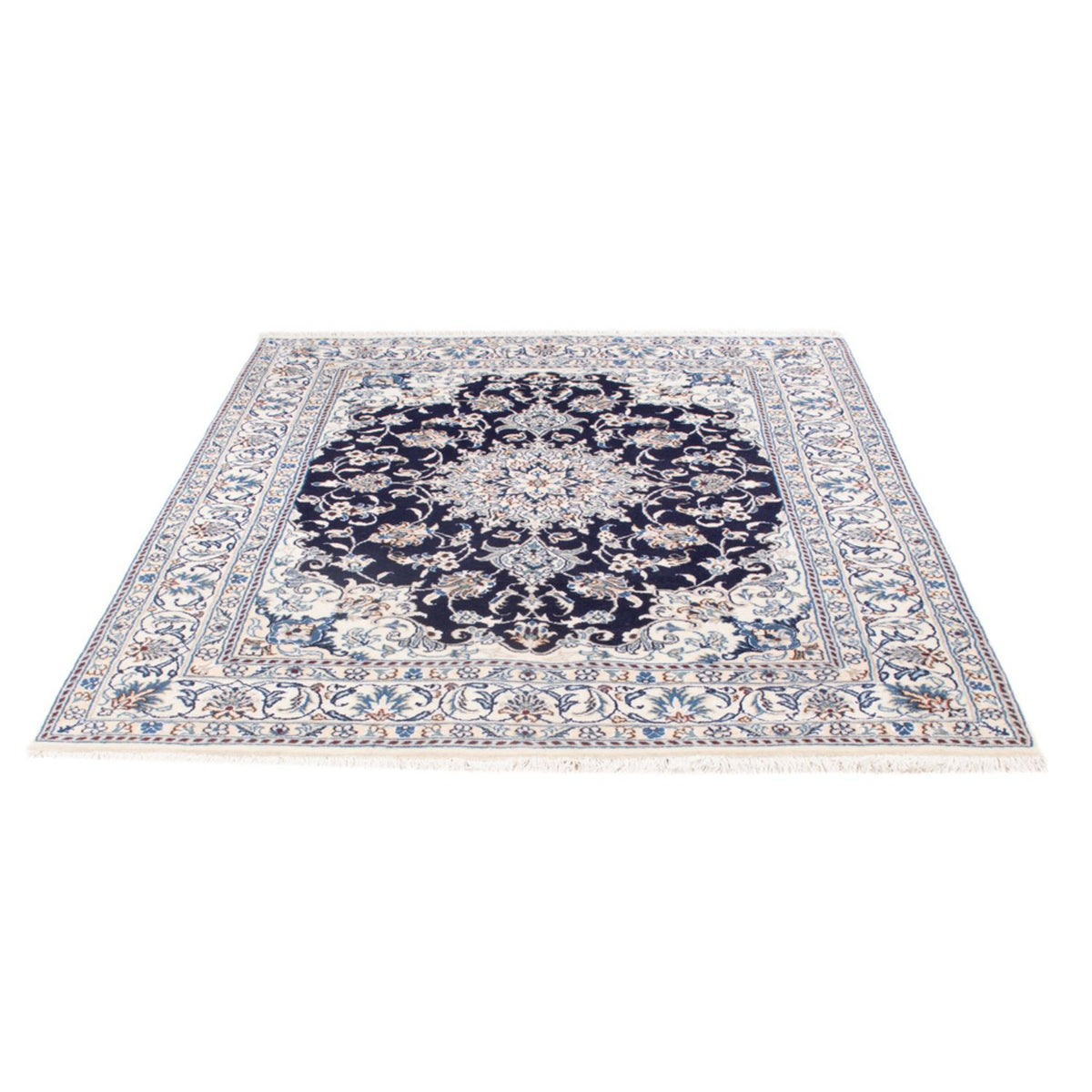 Perser Rug - Nain - Royal - 197 x 147 cm - dark blue