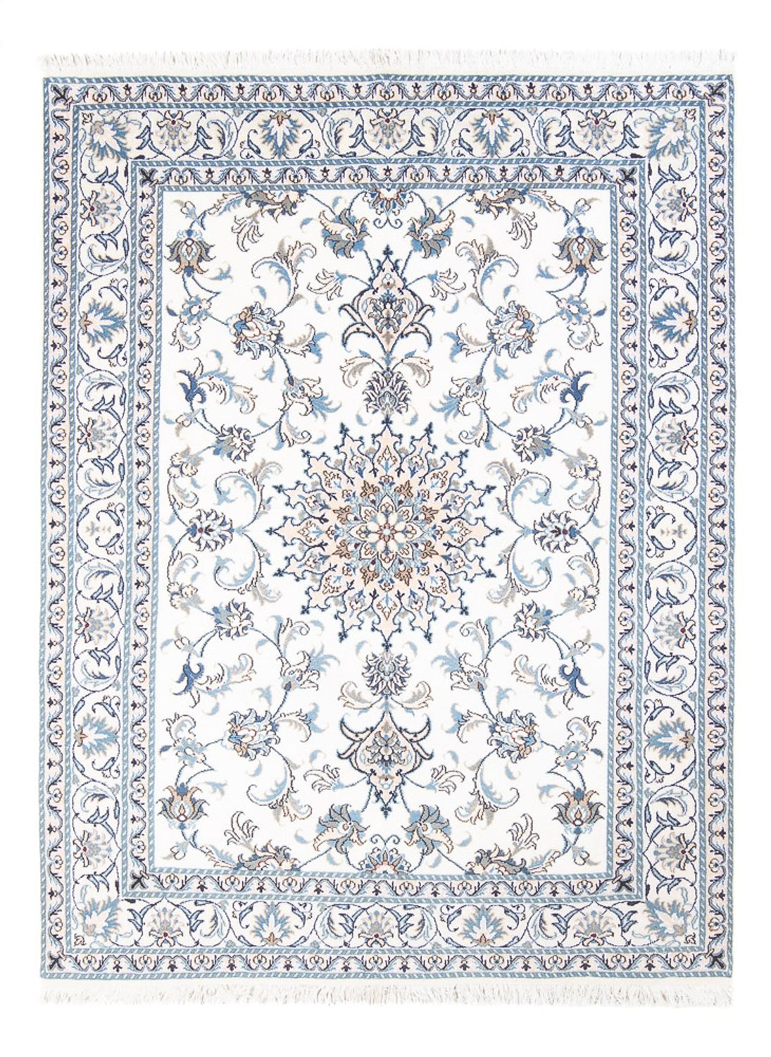 Perser Rug - Nain - Royal - 195 x 145 cm - cream