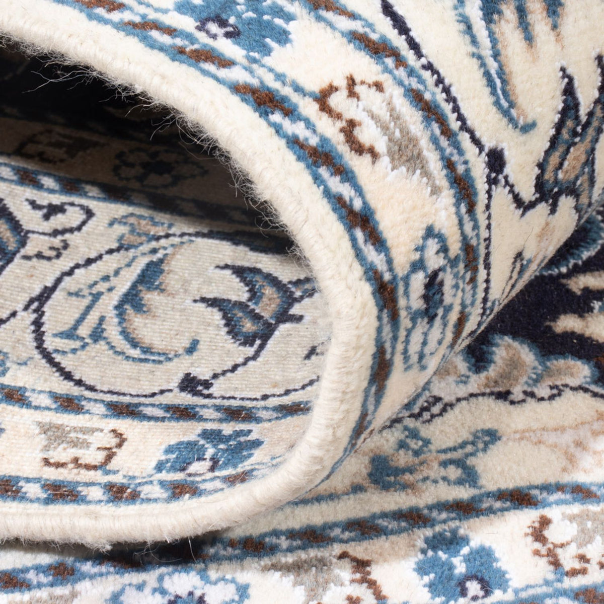 Perser Rug - Nain - Royal - 203 x 144 cm - blue