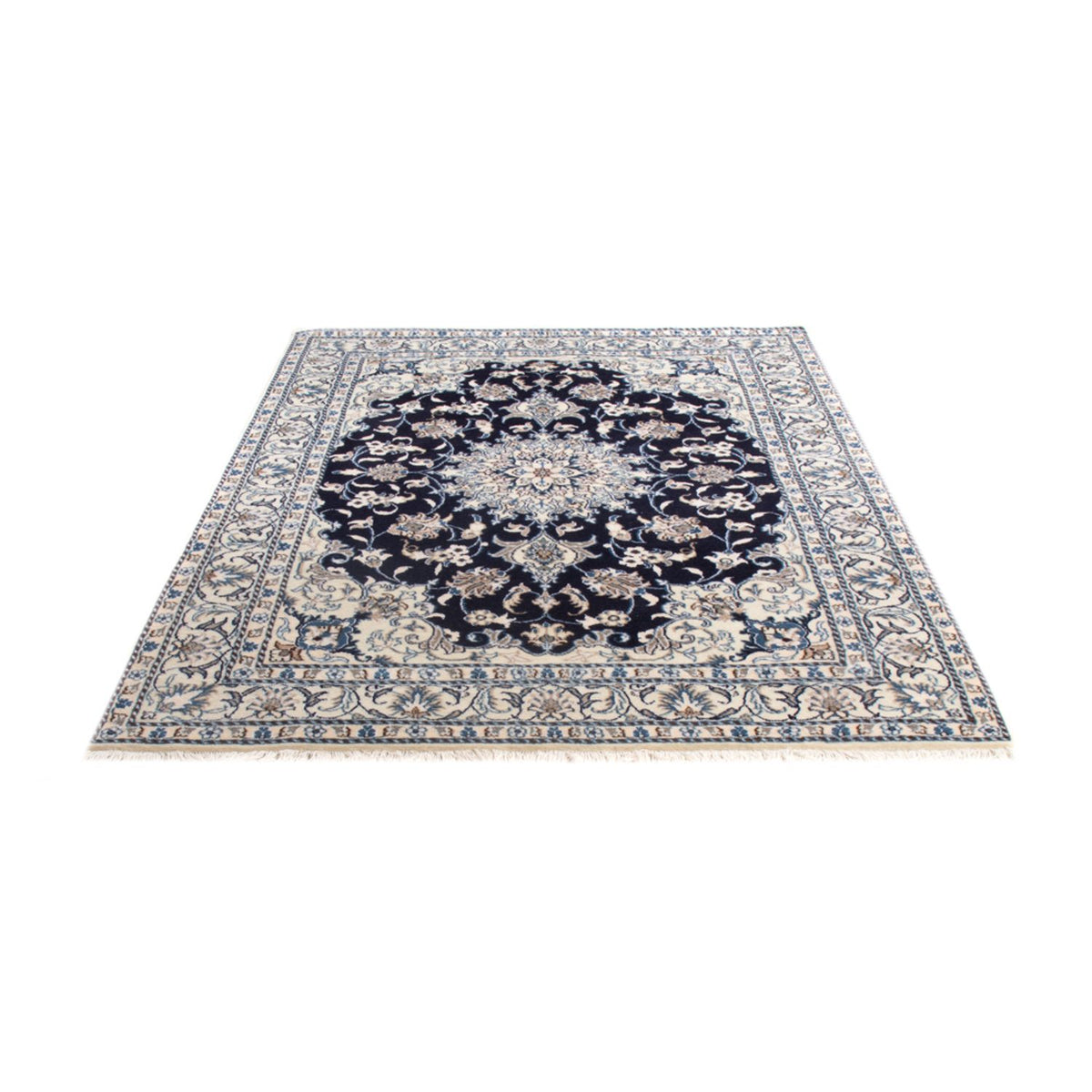 Perser Rug - Nain - Royal - 203 x 144 cm - blue