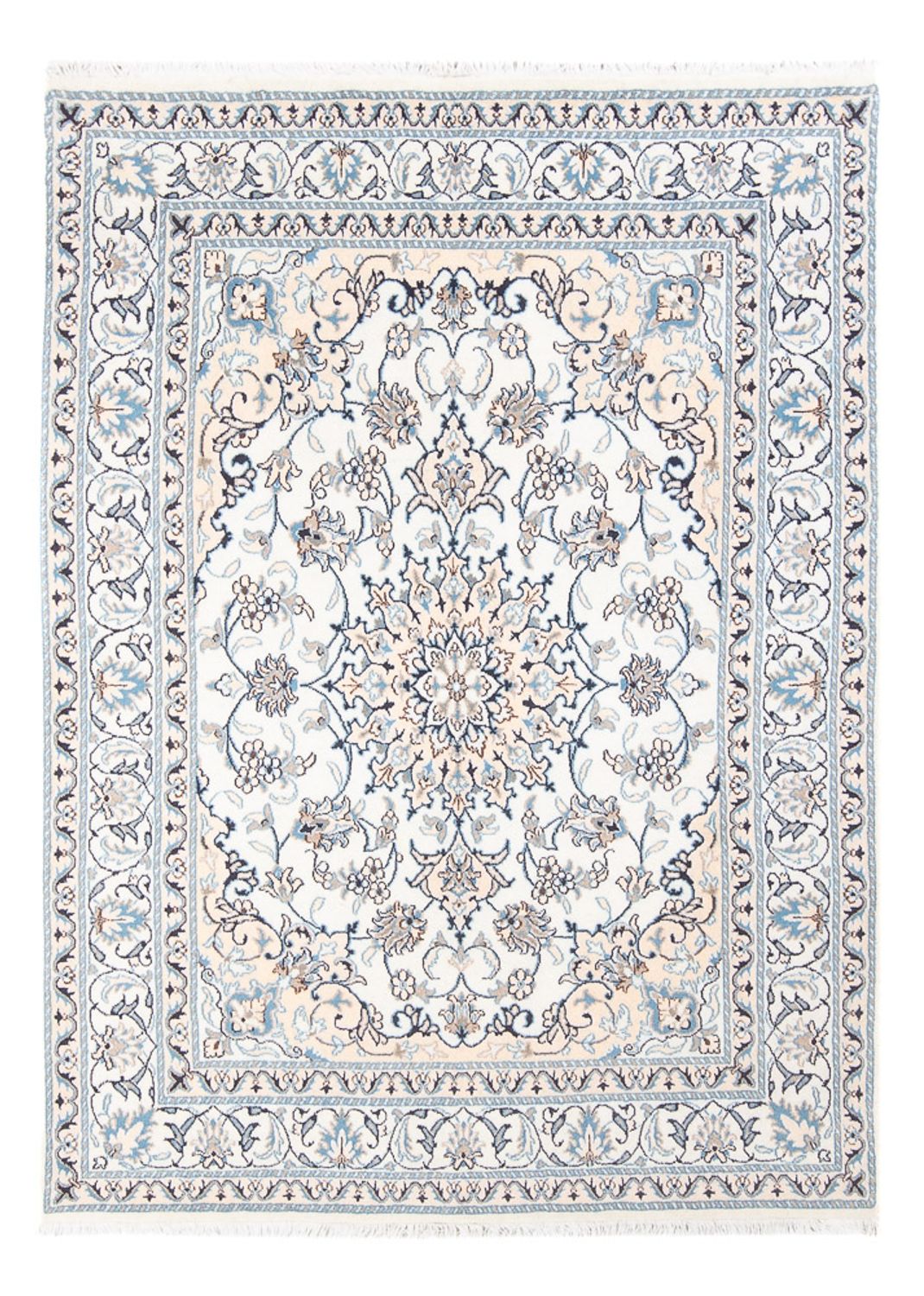 Perser Rug - Nain - Royal - 200 x 144 cm - cream