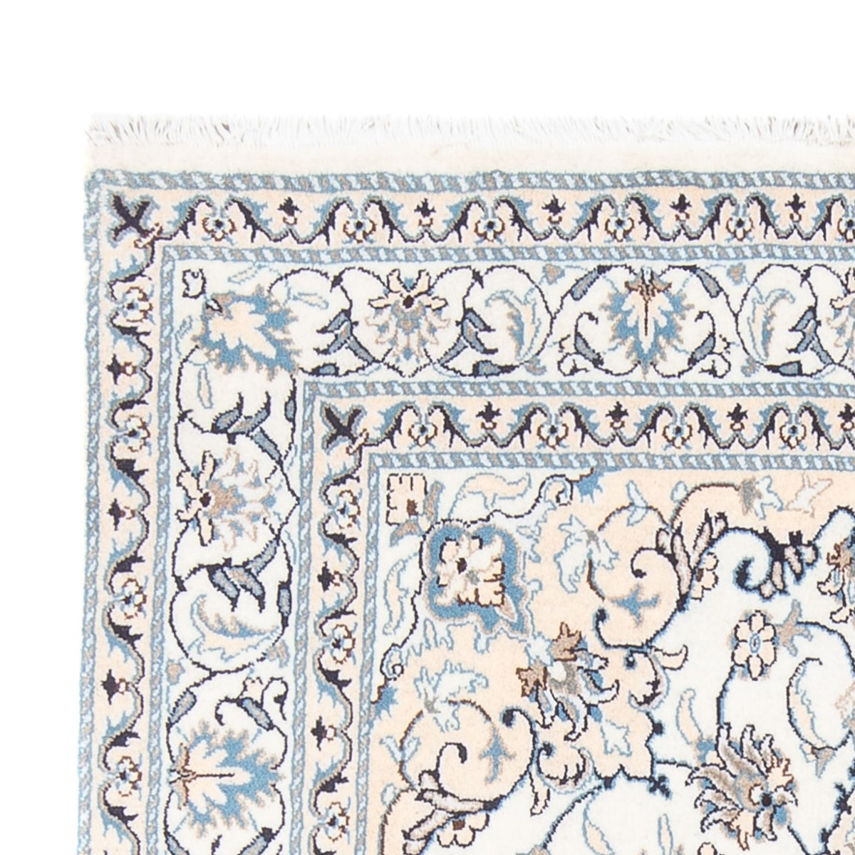 Nain - 9La Rug 144x200cm - Persian Rugs - cream